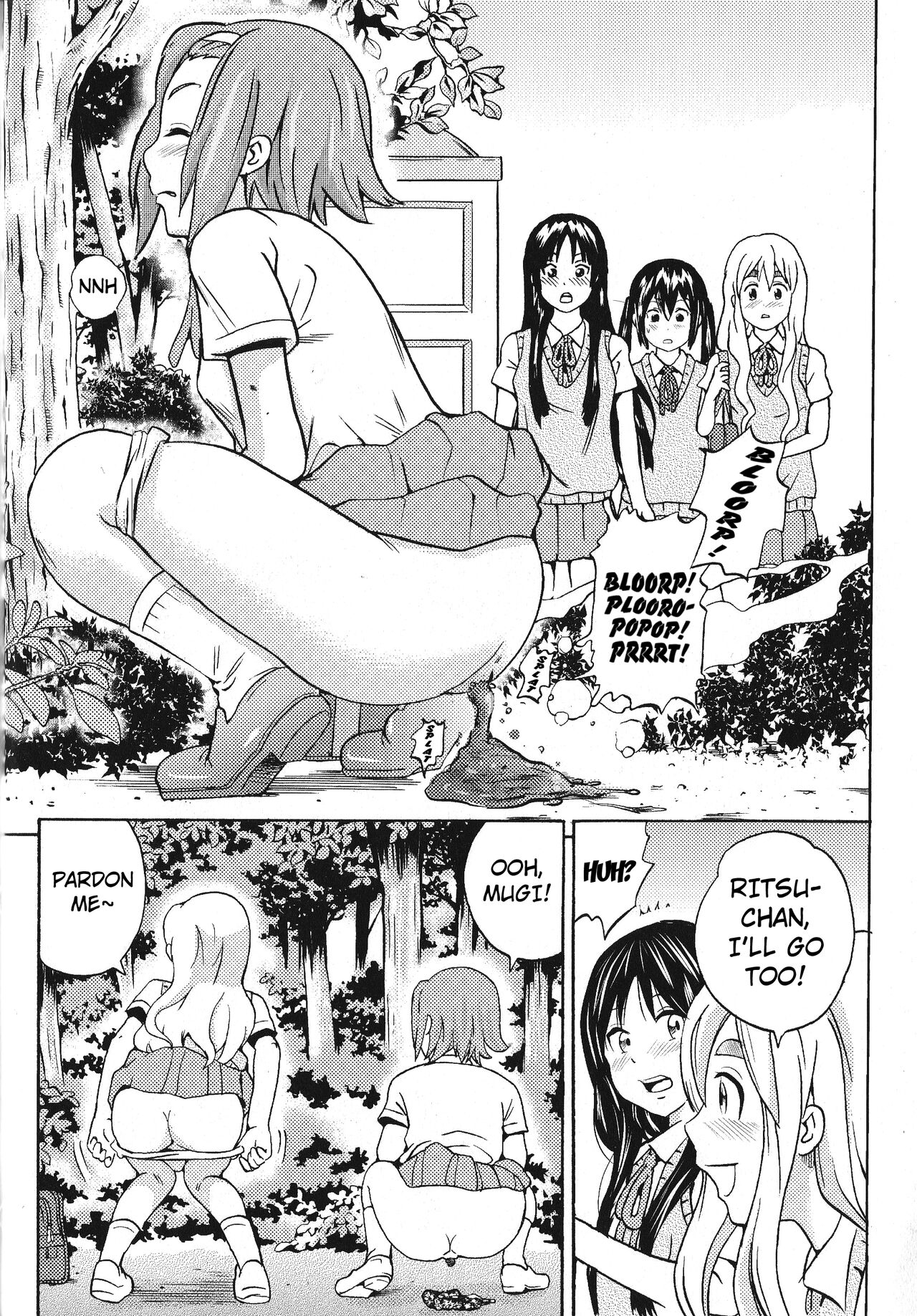 [GOLD DUST (Tange Suzuki)]Houkago Unchi Time Best | Best of After School Poop Time(K-ON!) [English] [Kuraudo] [Digital] Page 13