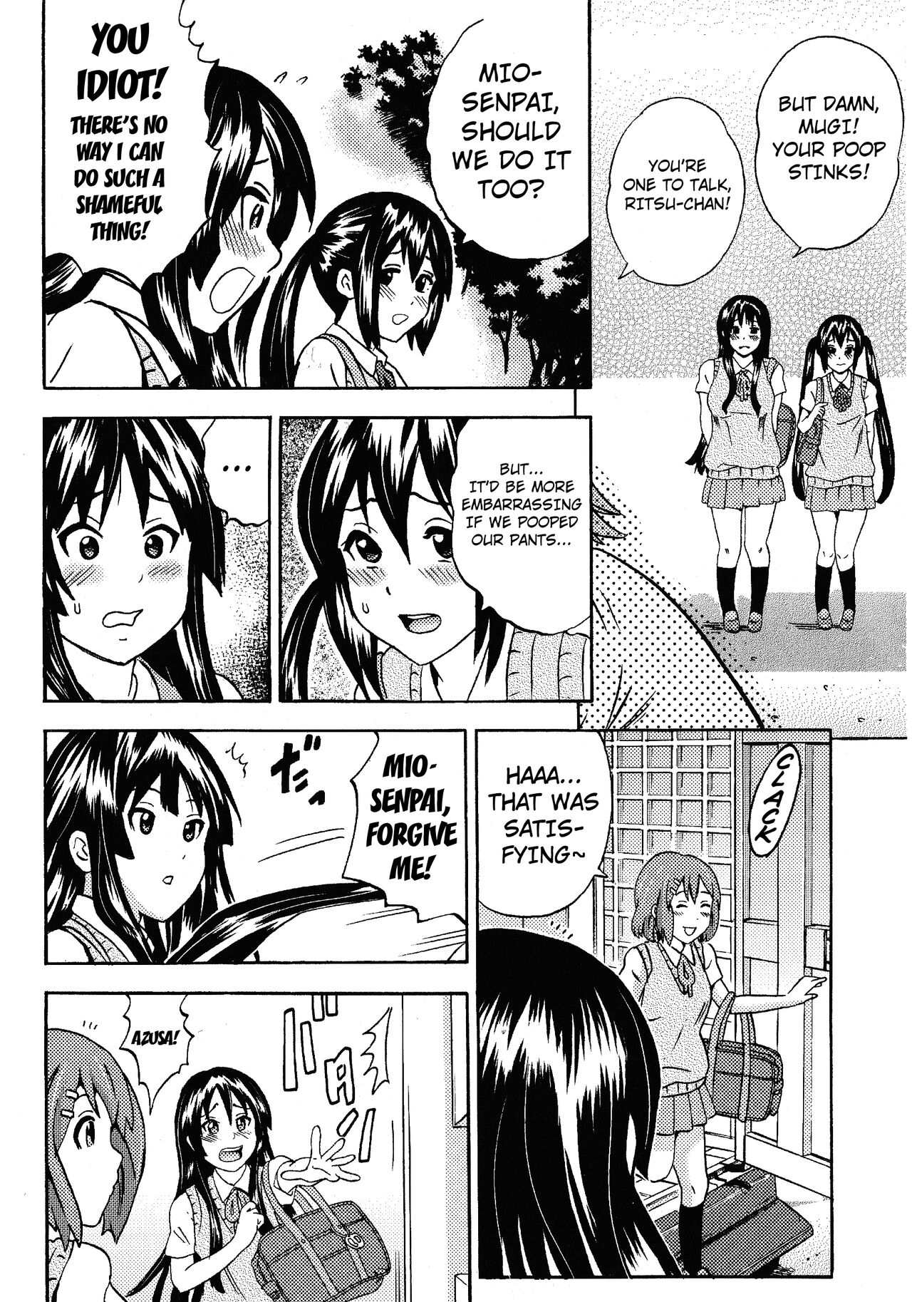 [GOLD DUST (Tange Suzuki)]Houkago Unchi Time Best | Best of After School Poop Time(K-ON!) [English] [Kuraudo] [Digital] Page 15