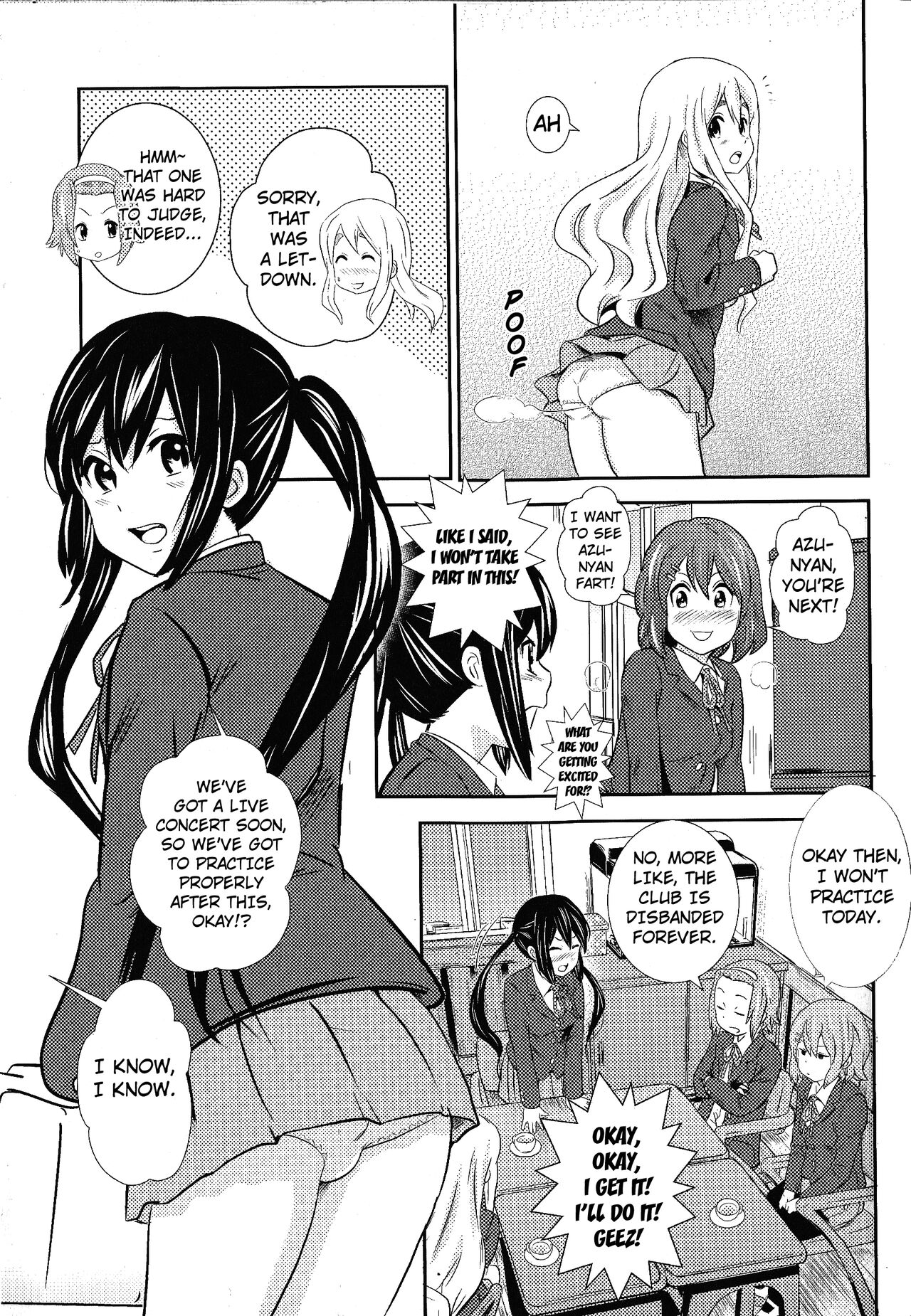 [GOLD DUST (Tange Suzuki)]Houkago Unchi Time Best | Best of After School Poop Time(K-ON!) [English] [Kuraudo] [Digital] Page 4