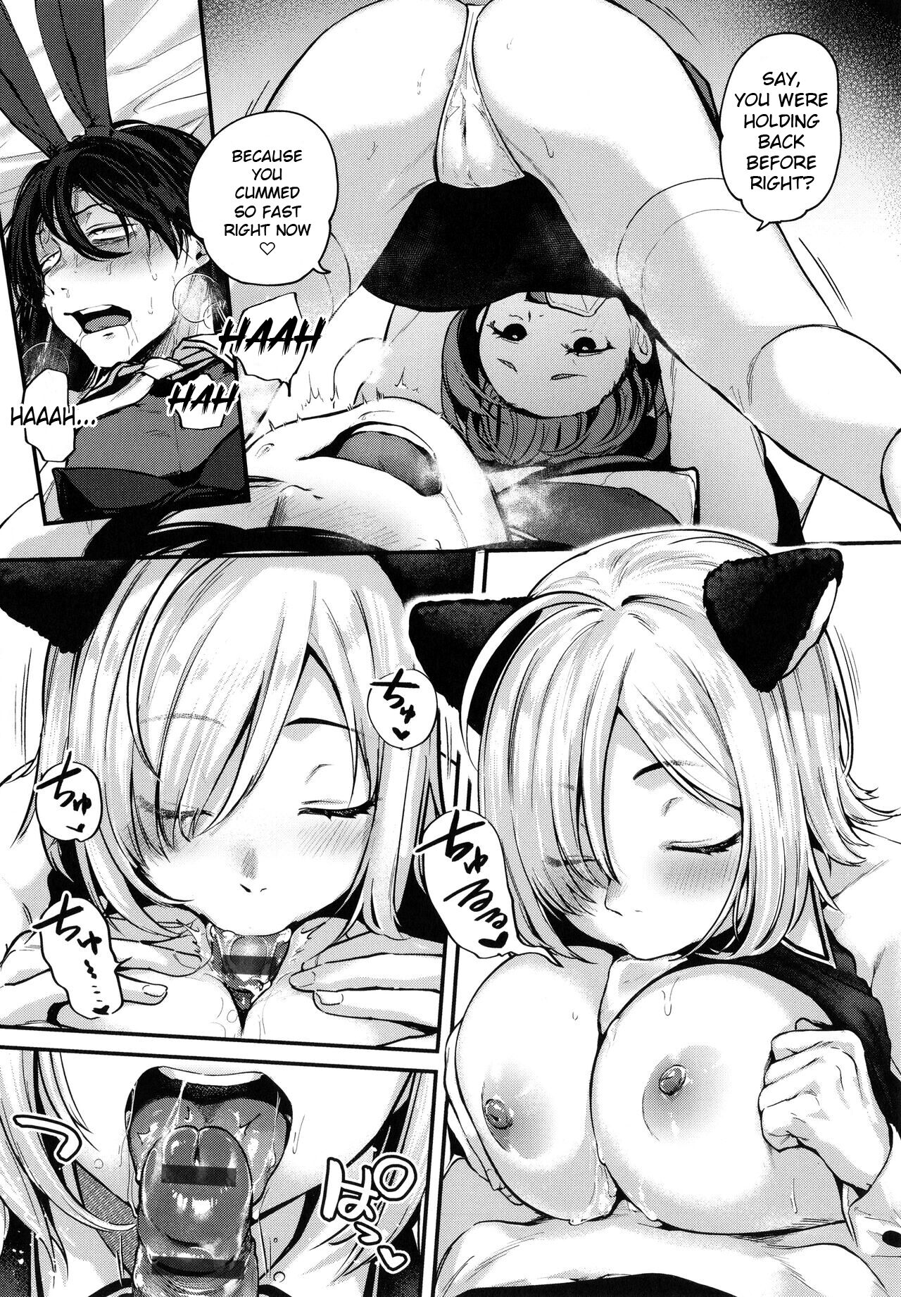[Gosaiji]Doujin Sakka wa After 3P no Yume o Miru ka | Do Doujin Artists Dream of Having a Cosplayer Threesome?(Doujin Sakka wa Cosplay Ecchi no Yume o Miru ka) [English] [Nataniel] Page 19