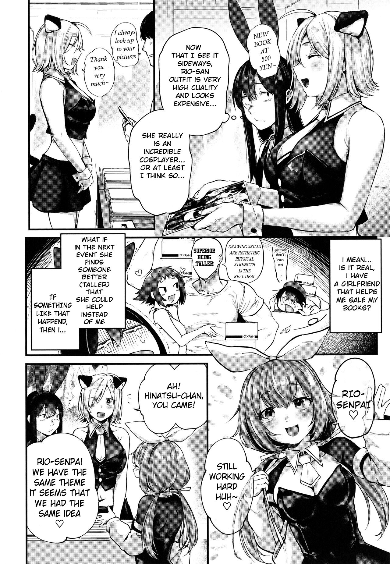 [Gosaiji]Doujin Sakka wa After 3P no Yume o Miru ka | Do Doujin Artists Dream of Having a Cosplayer Threesome?(Doujin Sakka wa Cosplay Ecchi no Yume o Miru ka) [English] [Nataniel] Page 2