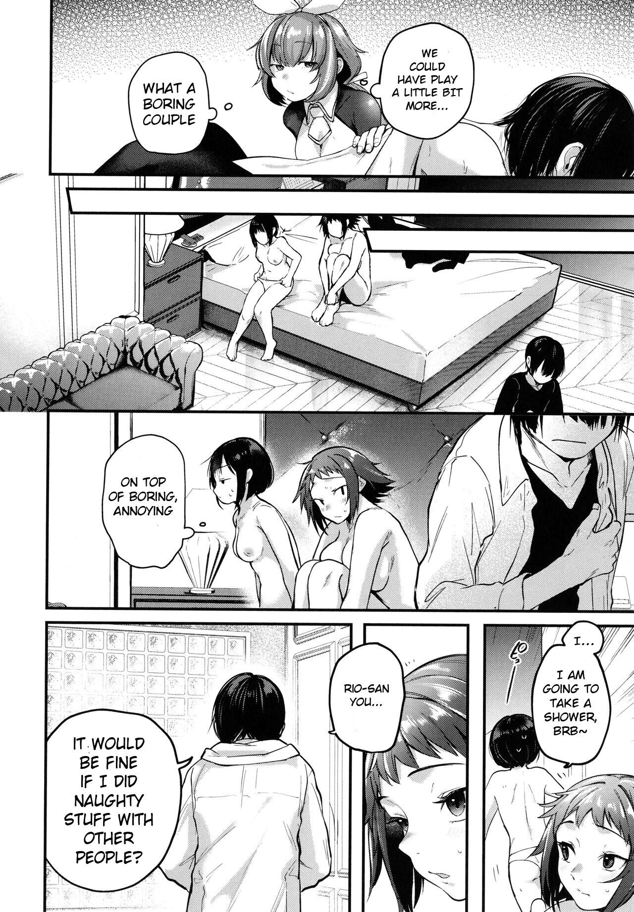 [Gosaiji]Doujin Sakka wa After 3P no Yume o Miru ka | Do Doujin Artists Dream of Having a Cosplayer Threesome?(Doujin Sakka wa Cosplay Ecchi no Yume o Miru ka) [English] [Nataniel] Page 30