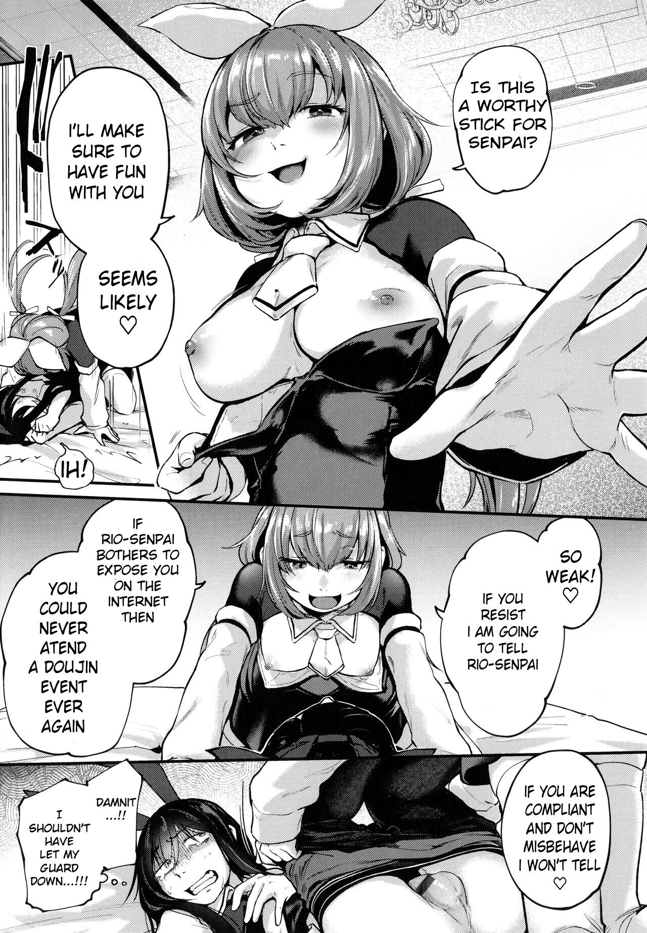 [Gosaiji]Doujin Sakka wa After 3P no Yume o Miru ka | Do Doujin Artists Dream of Having a Cosplayer Threesome?(Doujin Sakka wa Cosplay Ecchi no Yume o Miru ka) [English] [Nataniel] Page 9