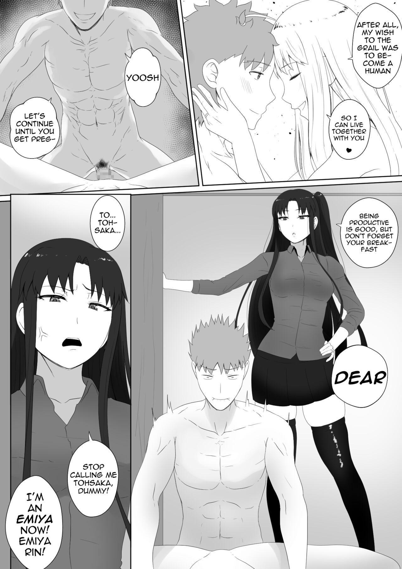 [kmvt]Emiya Harem(Fate/stay night) [English] Page 7