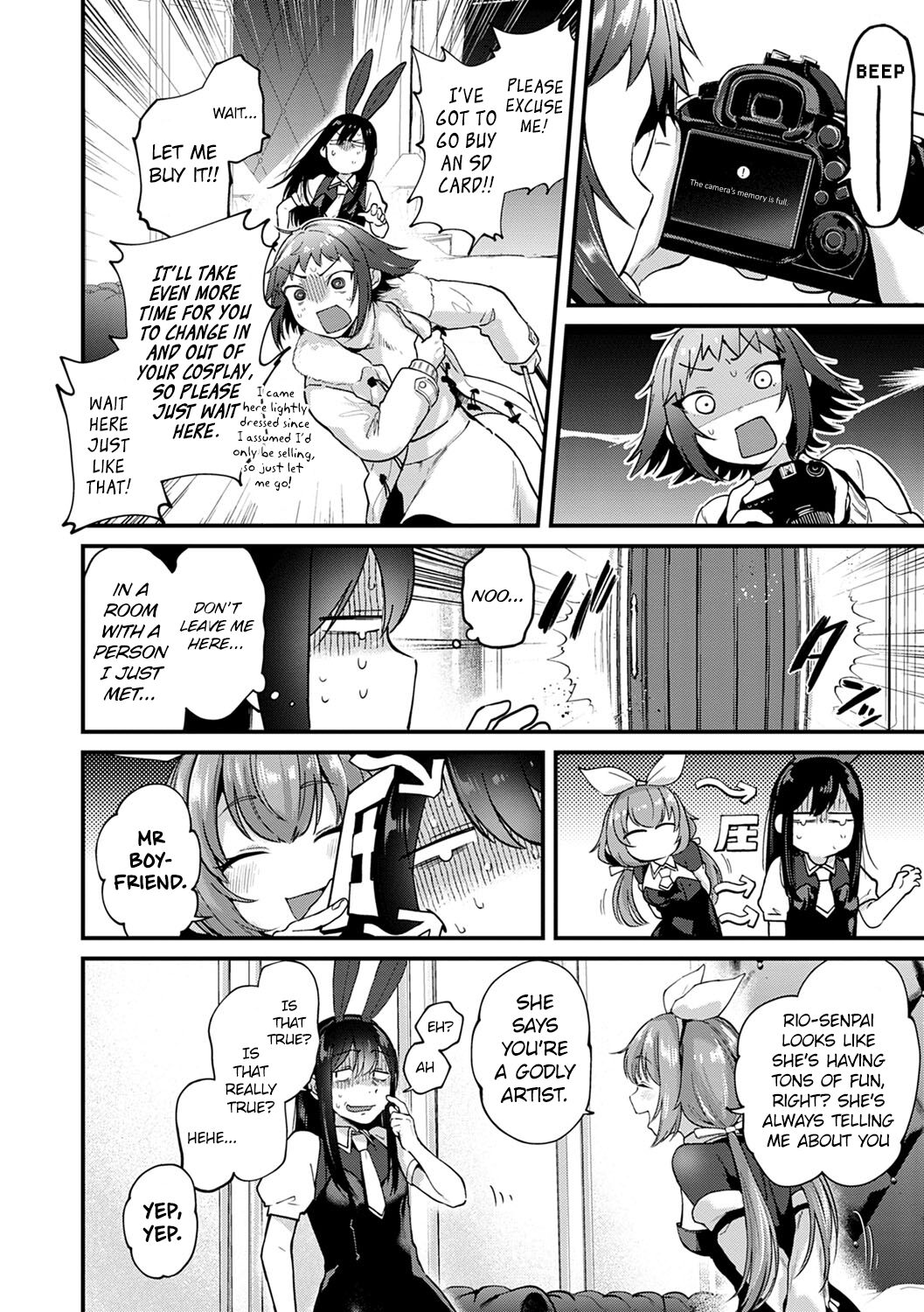 [Gosaiji]Doujin Sakka wa After 3P no Yume o Miru ka | Do Doujin Artists Dream of Threesome Sex After Work?(COMIC Anthurium 2021-06) [English] [CHLOEVEIL] [Digital] Page 6