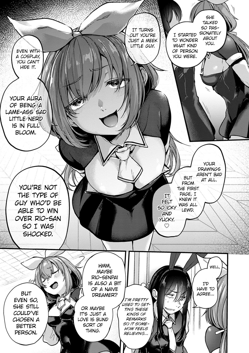 [Gosaiji]Doujin Sakka wa After 3P no Yume o Miru ka | Do Doujin Artists Dream of Threesome Sex After Work?(COMIC Anthurium 2021-06) [English] [CHLOEVEIL] [Digital] Page 7
