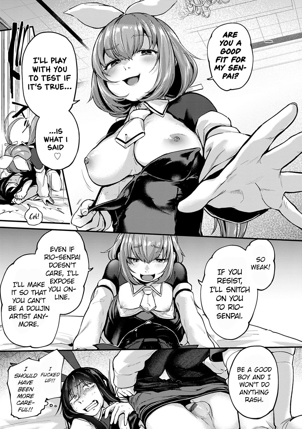 [Gosaiji]Doujin Sakka wa After 3P no Yume o Miru ka | Do Doujin Artists Dream of Threesome Sex After Work?(COMIC Anthurium 2021-06) [English] [CHLOEVEIL] [Digital] Page 9