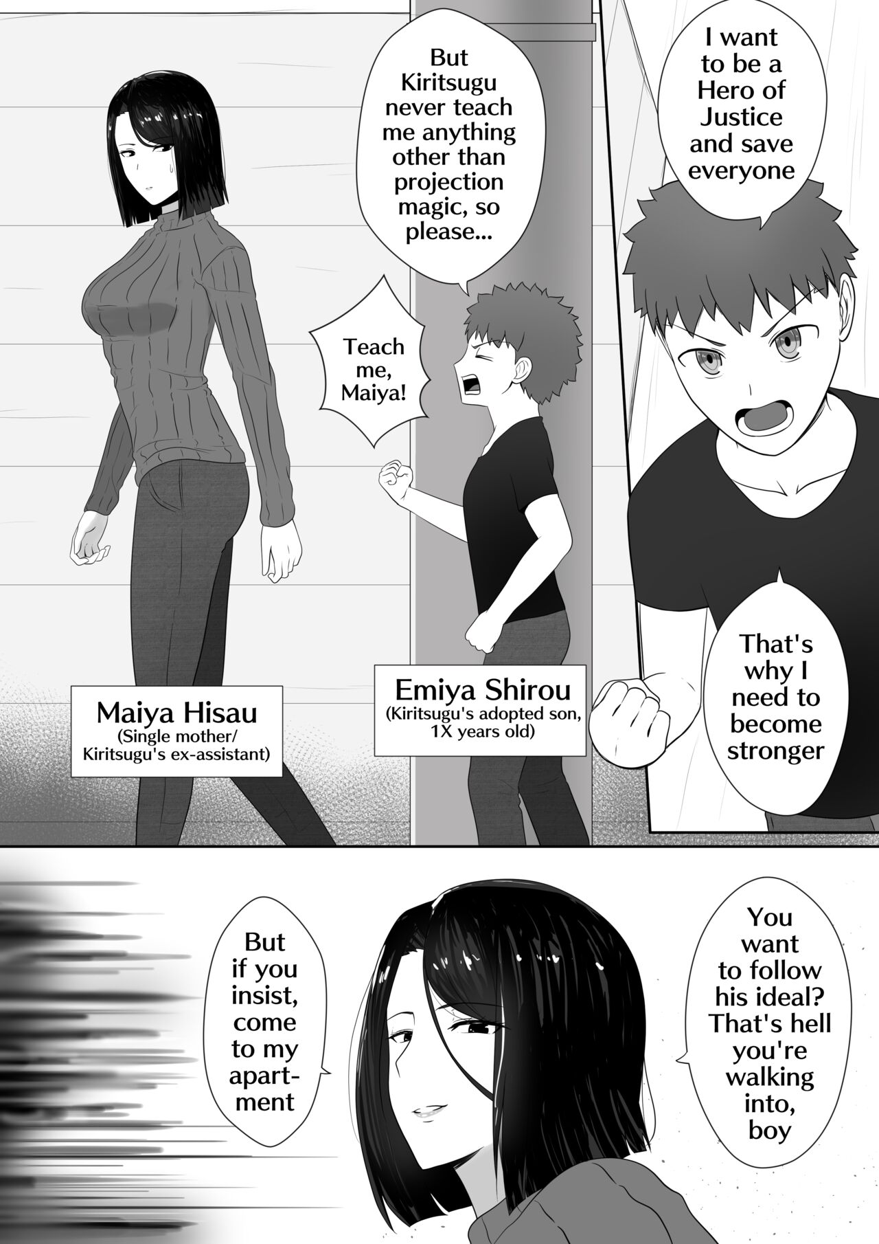 [kmvt]Maiya-sensei to no Himitsu no Choukyou | Secret Training with Maiya-sensei(Fate/Zero) [English] Page 2