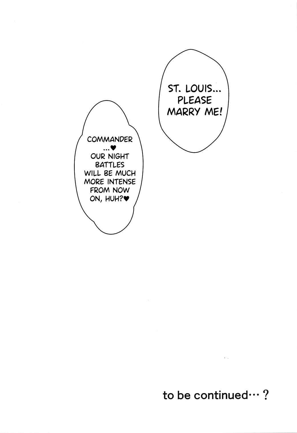 (C94) [Yakiokoge (Guillotine)]St. Louis ni Umoretai(Azur Lane) [English] [Digital] Page 19