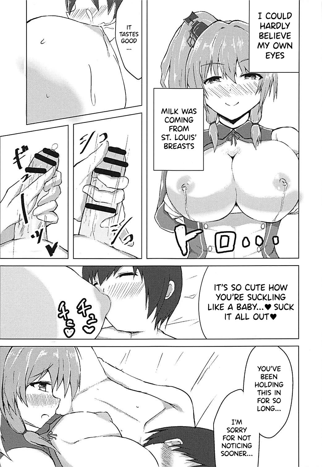 (C94) [Yakiokoge (Guillotine)]St. Louis ni Umoretai(Azur Lane) [English] [Digital] Page 9