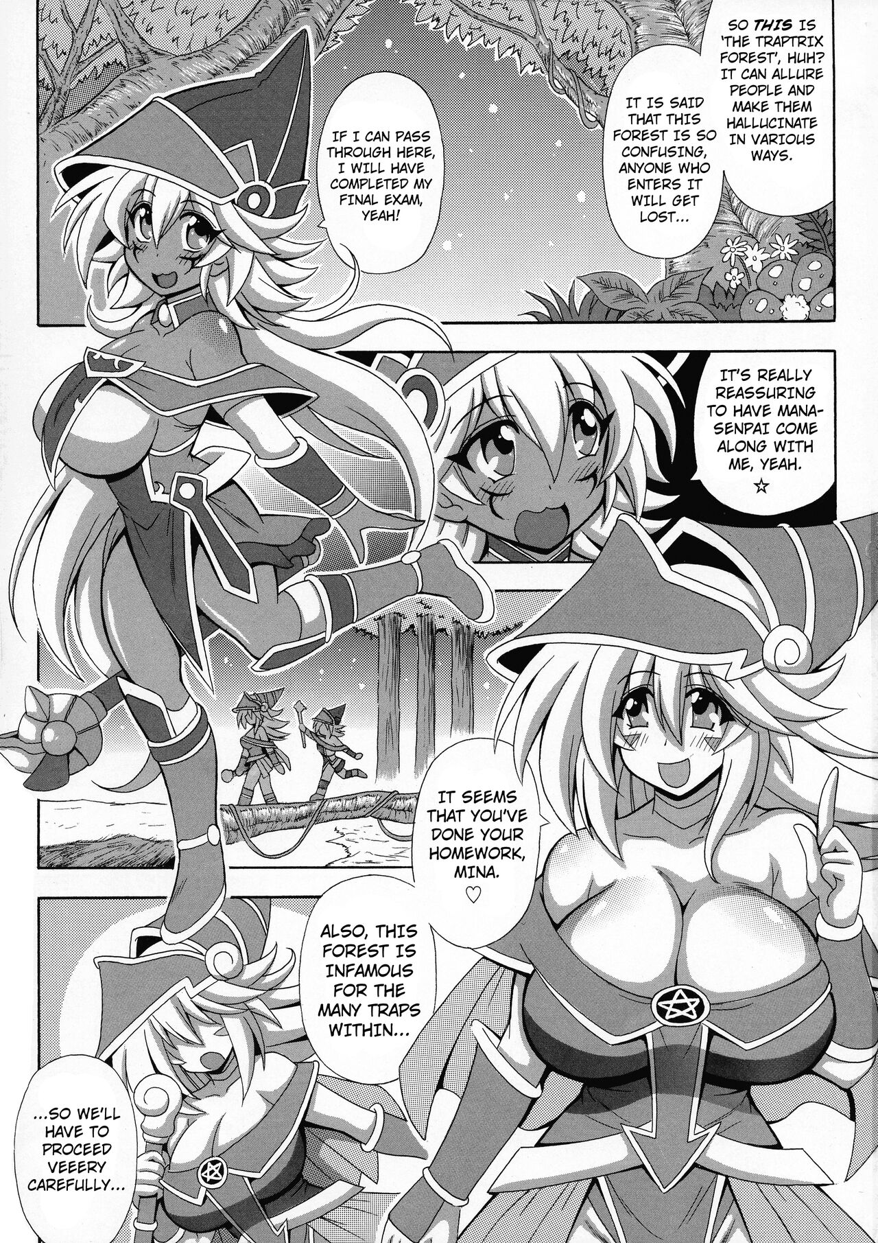 [Leaz Koubou (Oujano Kaze)]Kowaku no Mori no Ero Trap(Yu-Gi-Oh!) [English] [Kuraudo] Page 3