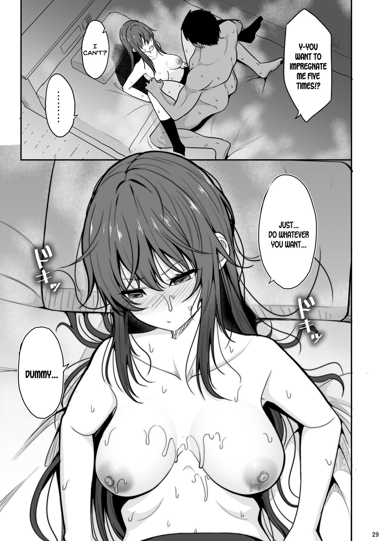 [Nekonokone (Takeyuu)]Mitame ga Kitsume na Kanojo o Kaihatsu shite Kozukuri suru made[English] [SDTLs] [Digital] Page 28