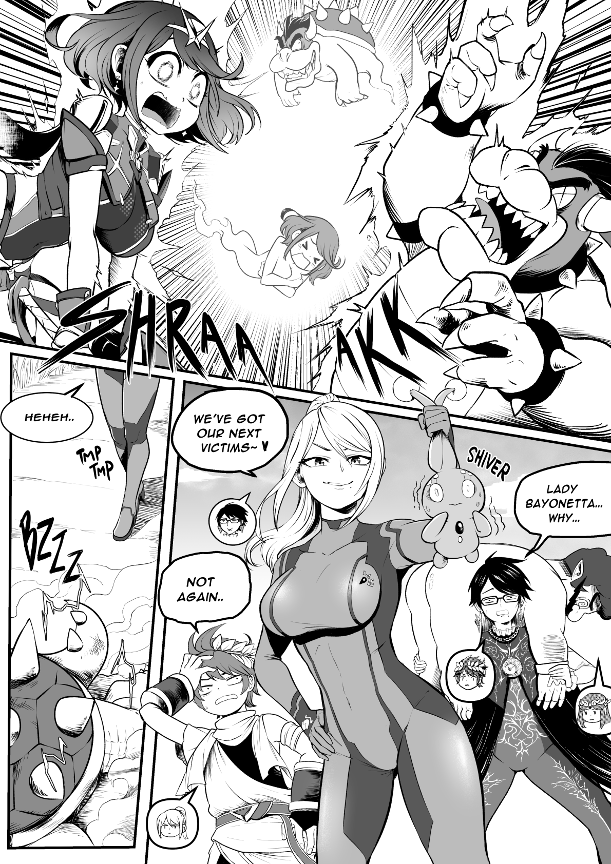 [MassivePinkZombie 🔞]sWitch Time(Super Smash Bros.) Page 3