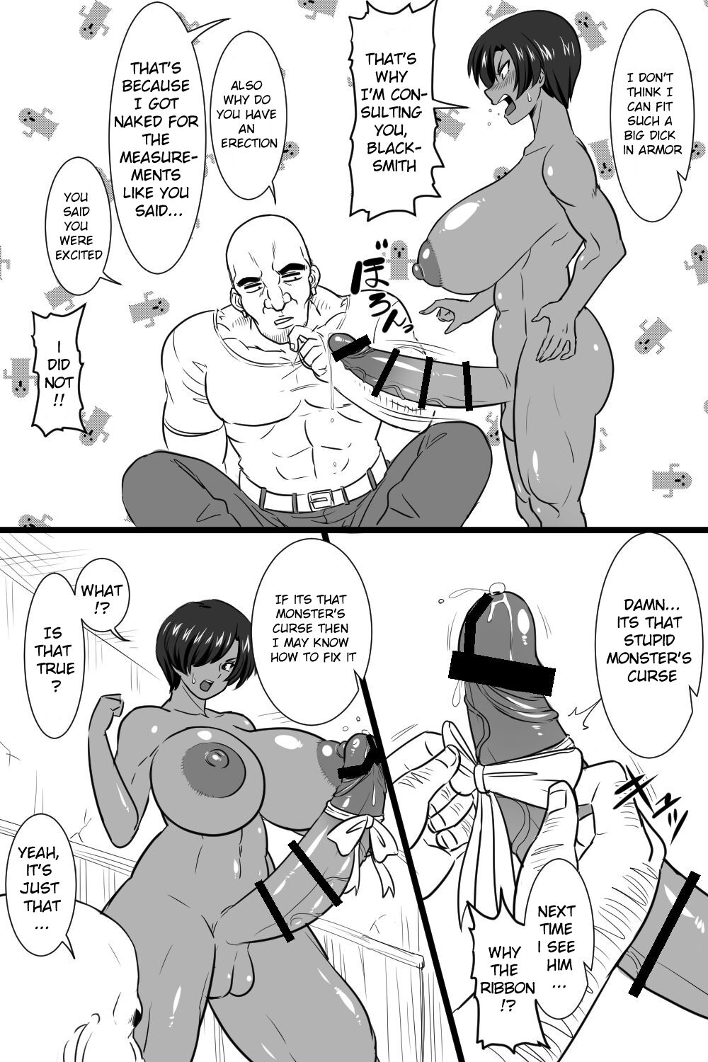 [Amazon]Udeppushi wa Tsuyoi no ni Atama wa Yowai Kasshoku Onna Kishi-sama[English] Page 2