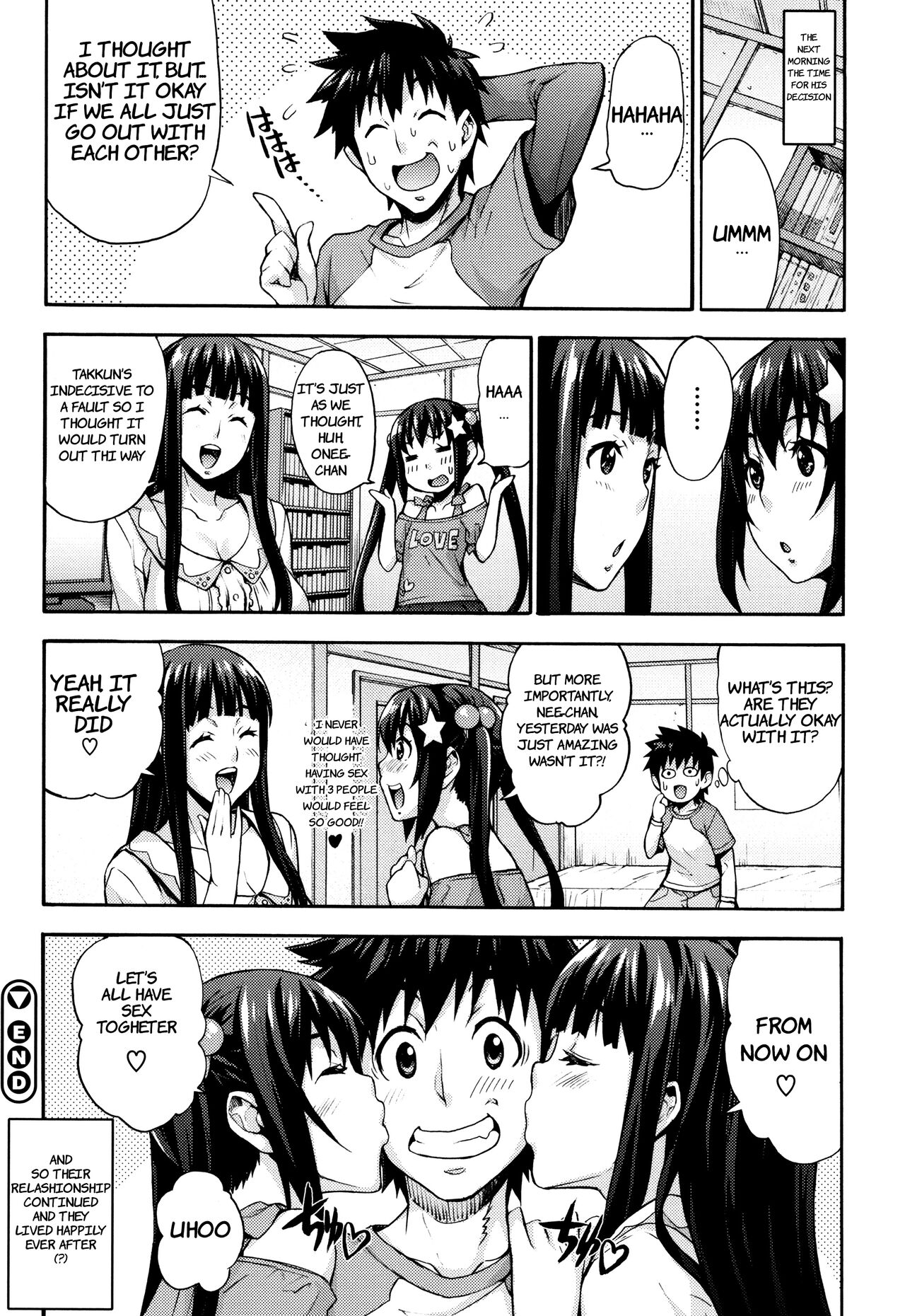 [Takurou]Ecchi Tokidoki Obenkyou ~Shimai de Kanojo~(Rica no Kenkyuushitsu ~Chiteki na Rikeijo no Seitai~) [English] Page 24