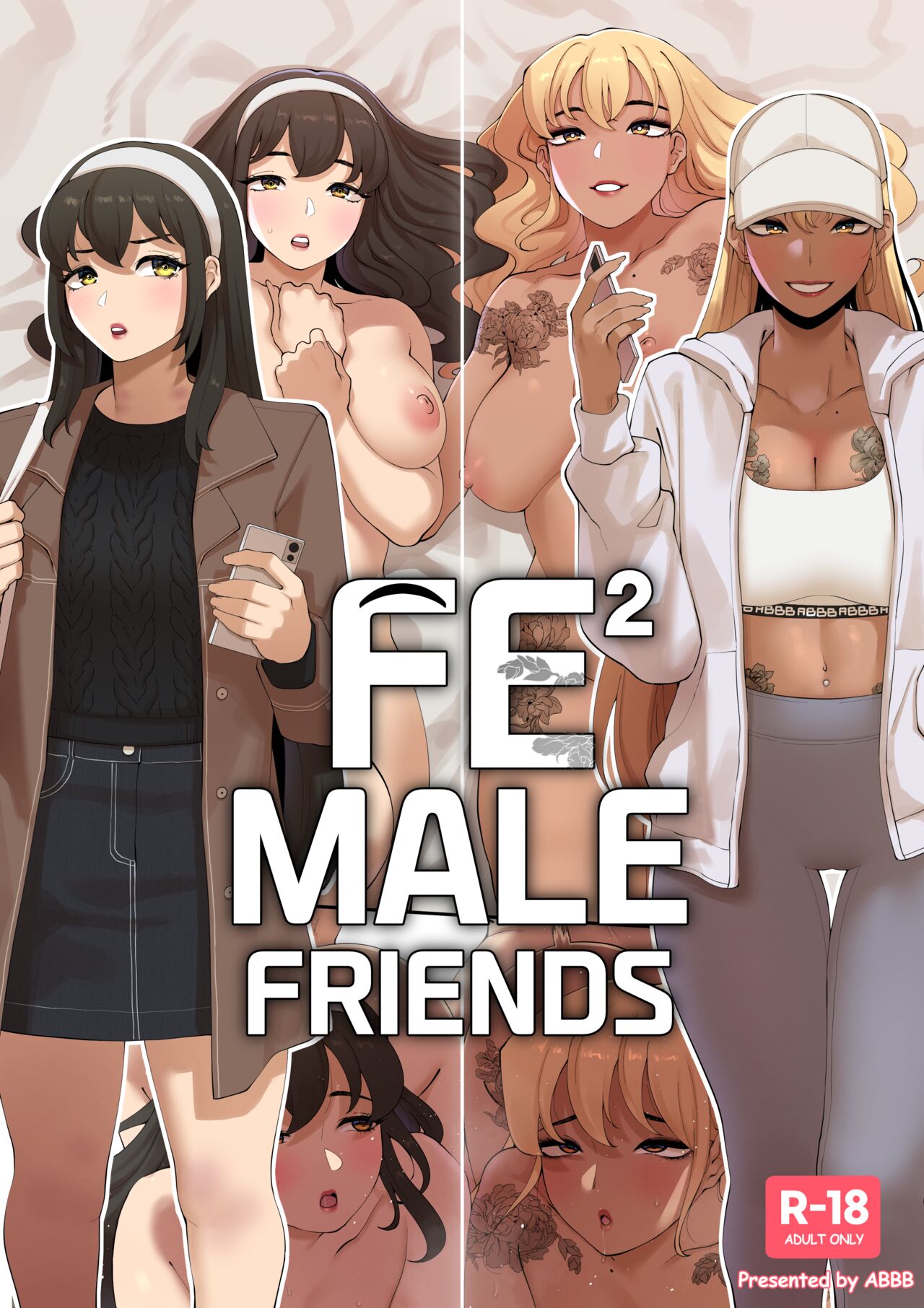 [ABBB]Fe²Male Friends[English] [Decensored] Page 1