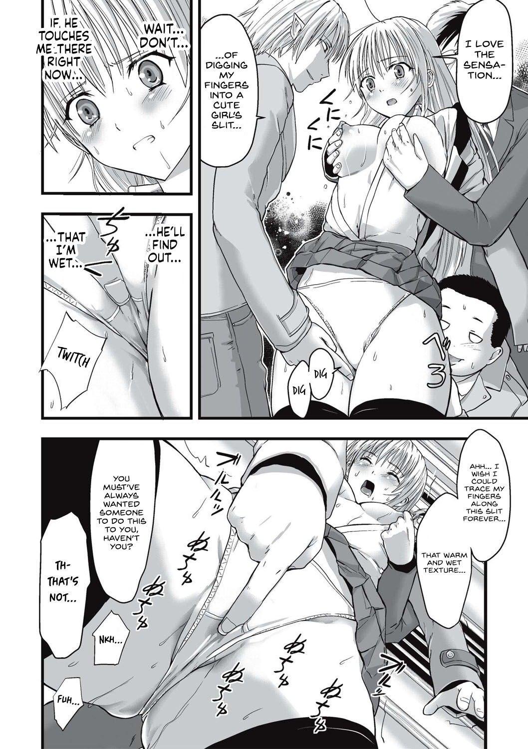 [Kawana]Shokushu Chikan Densha[English] {Hennojin} [Digital] Page 111