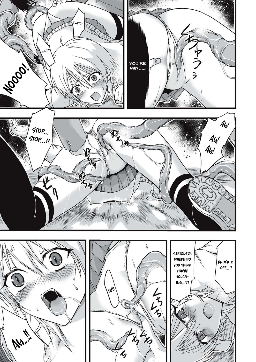 [Kawana]Shokushu Chikan Densha[English] {Hennojin} [Digital] Page 158