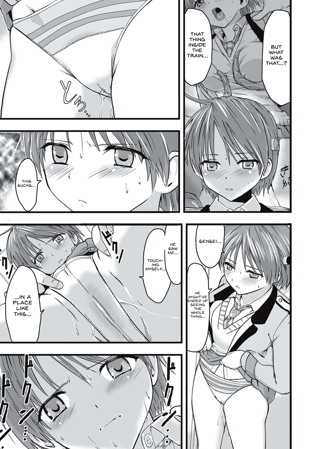[Kawana]Shokushu Chikan Densha[English] {Hennojin} [Digital] Page 28