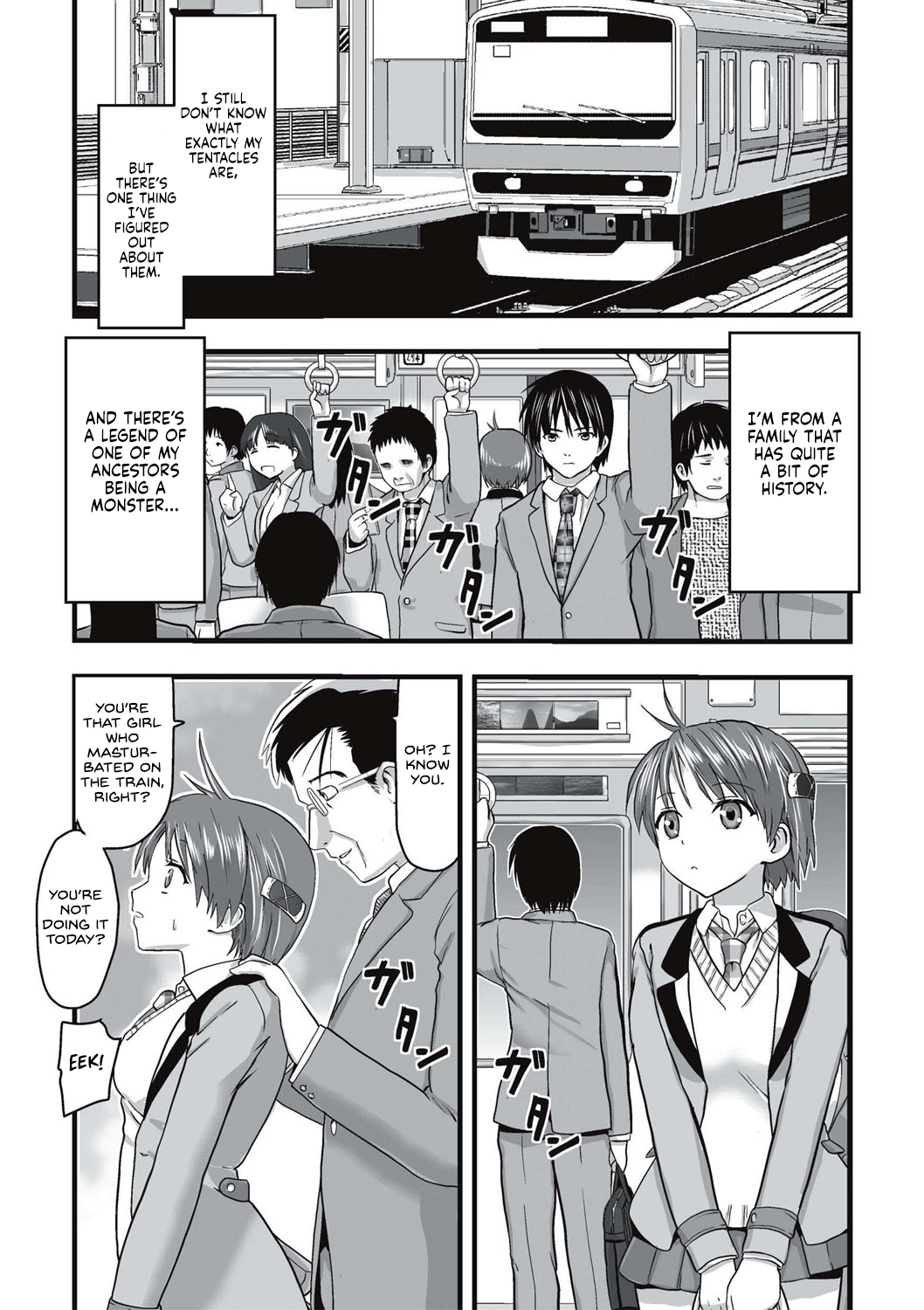 [Kawana]Shokushu Chikan Densha[English] {Hennojin} [Digital] Page 64