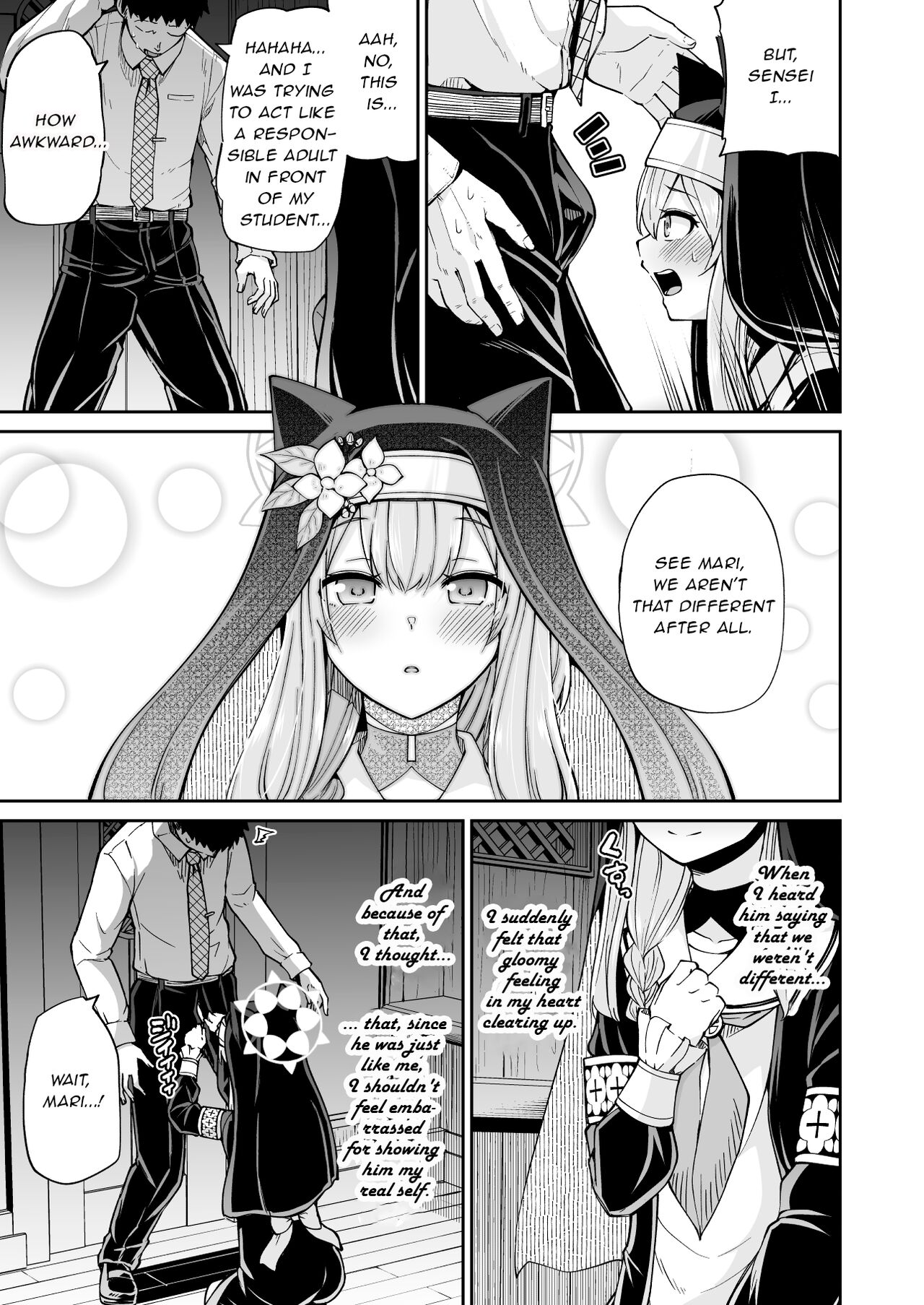 [Kitsuneya (Leafy)]Mari no Himegoto | Mari's secret(Blue Archive) [English] [Lewd Rider Ero] [Digital] Page 14