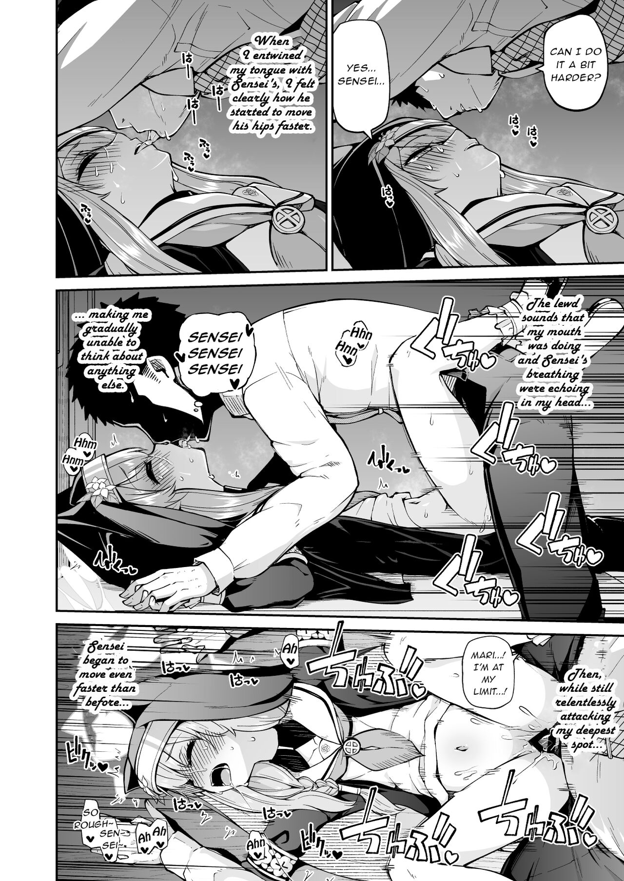[Kitsuneya (Leafy)]Mari no Himegoto | Mari's secret(Blue Archive) [English] [Lewd Rider Ero] [Digital] Page 23