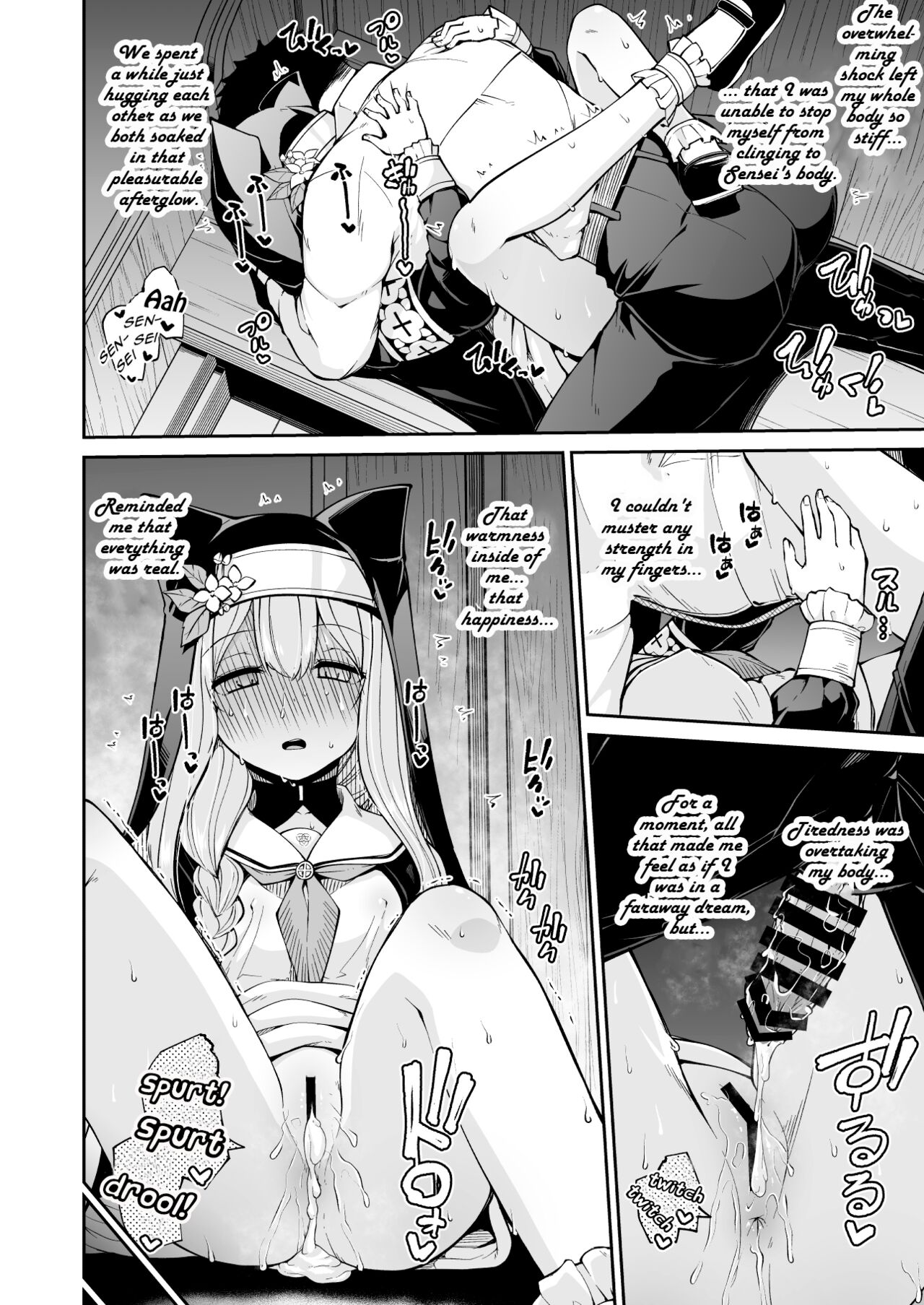 [Kitsuneya (Leafy)]Mari no Himegoto | Mari's secret(Blue Archive) [English] [Lewd Rider Ero] [Digital] Page 25