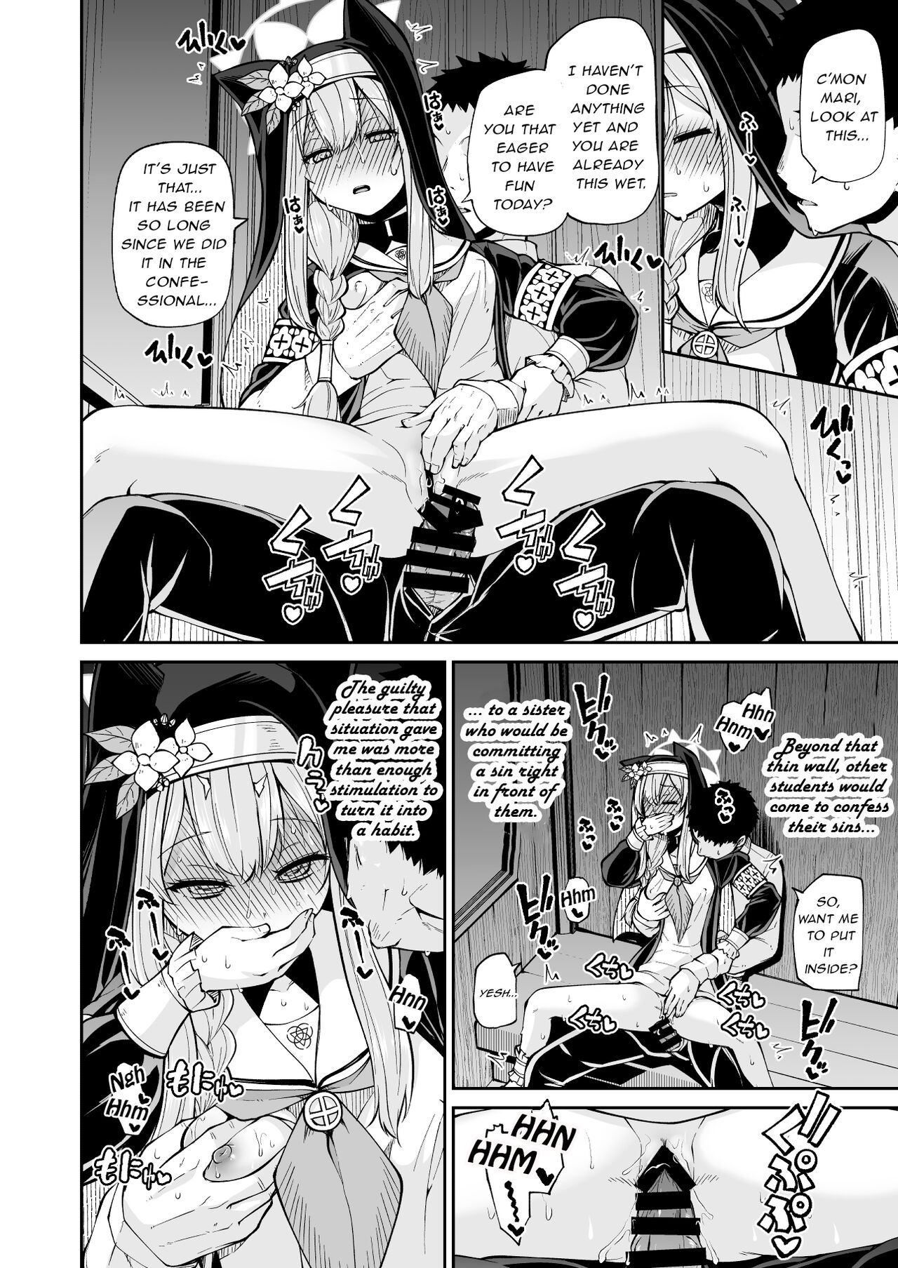 [Kitsuneya (Leafy)]Mari no Himegoto | Mari's secret(Blue Archive) [English] [Lewd Rider Ero] [Digital] Page 27