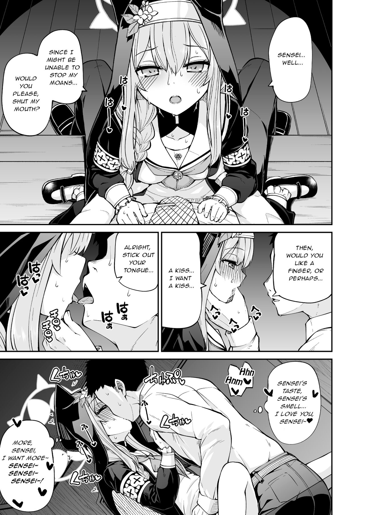 [Kitsuneya (Leafy)]Mari no Himegoto | Mari's secret(Blue Archive) [English] [Lewd Rider Ero] [Digital] Page 28