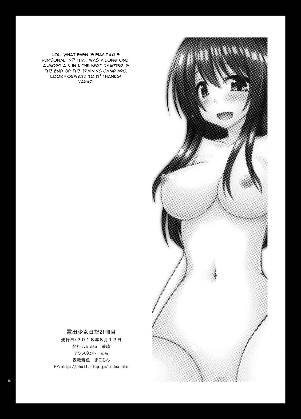 [valssu (Charu)]Roshutsu Shoujo Nikki 21 Satsume | Exhibitionist Girl Diary Chapter 21[English] [Digital] Page 66