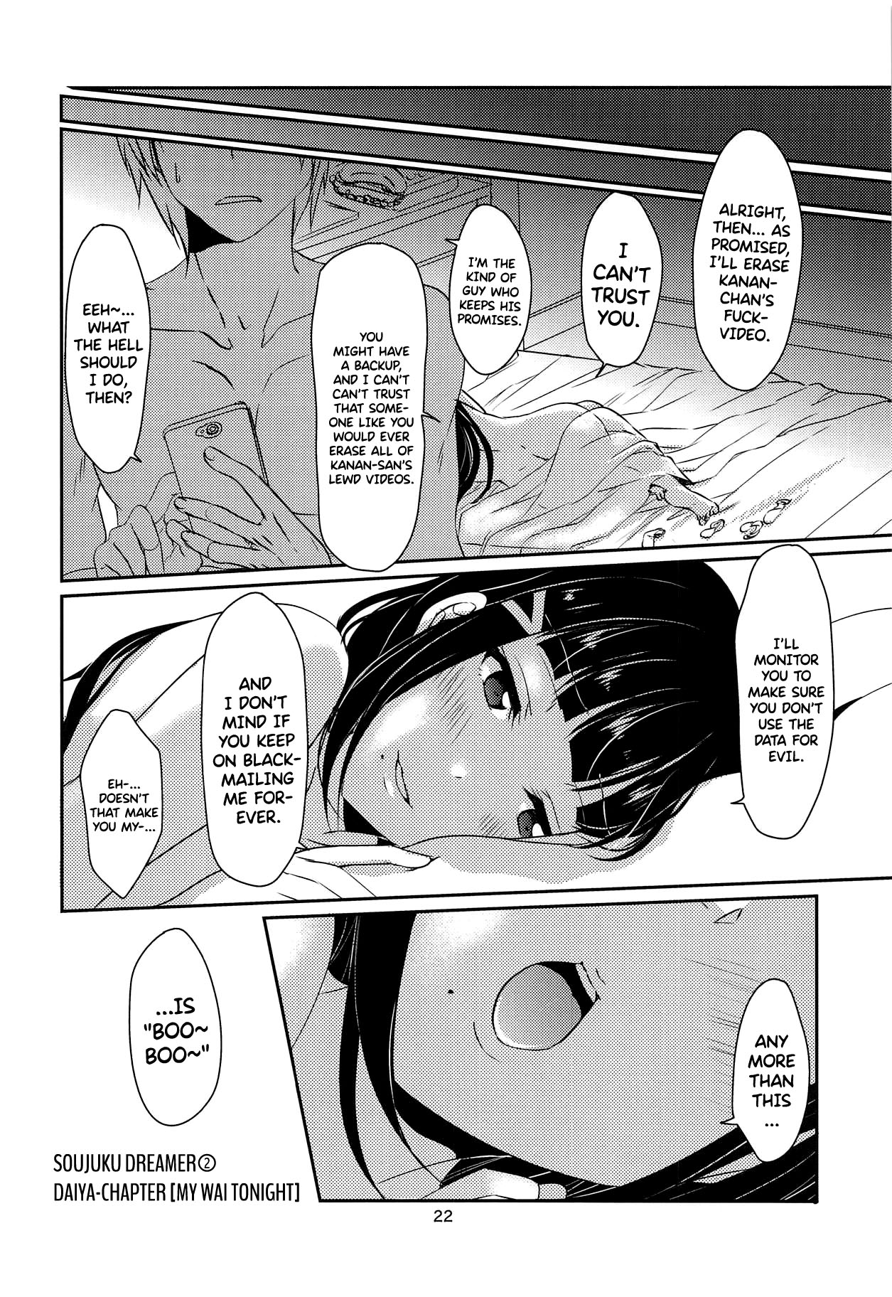 (C93) [Fukurou no Yuubinya san (Ueto Ruri)]MY Wai TONIGHT(Love Live! Sunshine!!) [English] {Doujins.com} Page 23