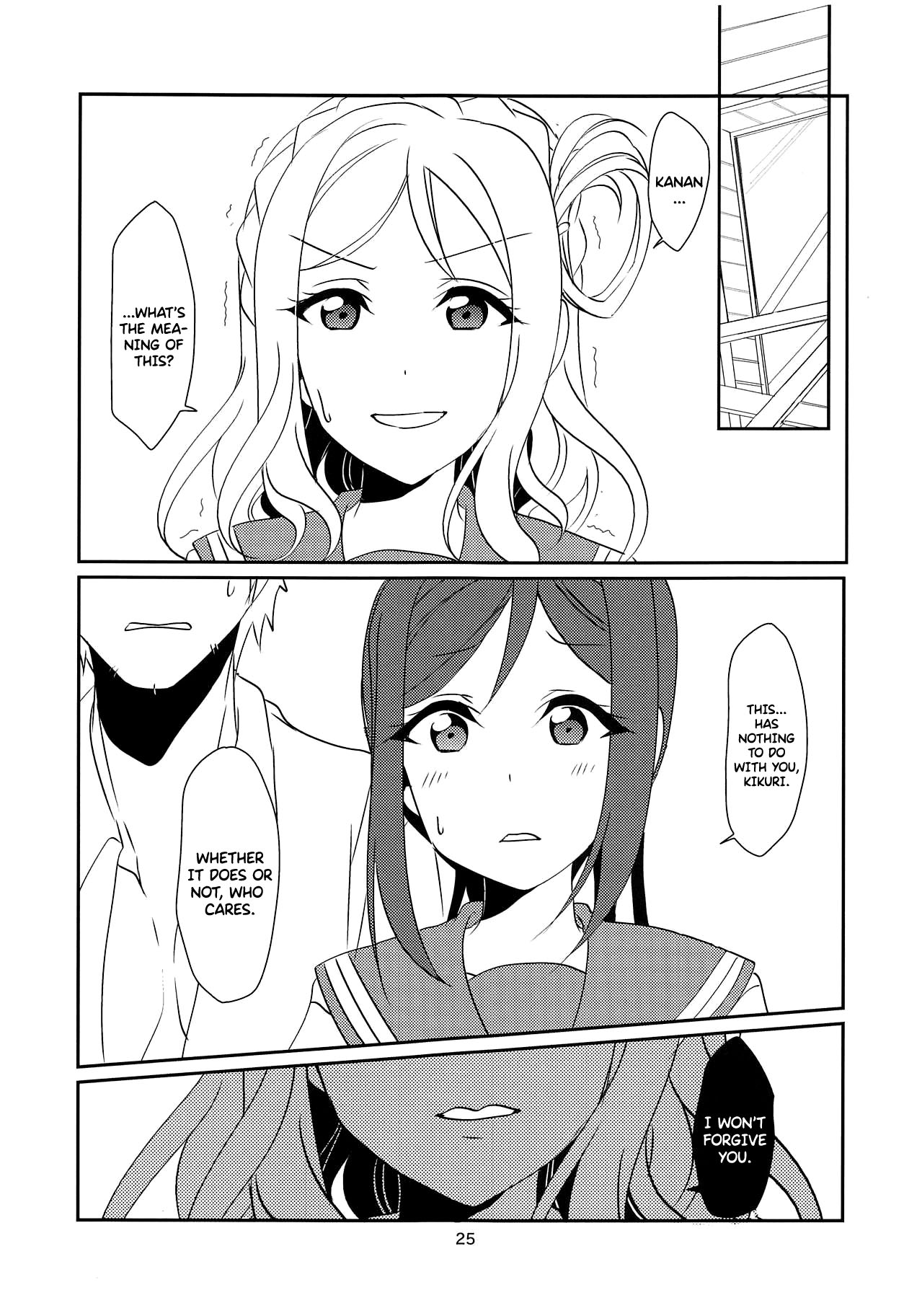 (C93) [Fukurou no Yuubinya san (Ueto Ruri)]MY Wai TONIGHT(Love Live! Sunshine!!) [English] {Doujins.com} Page 25