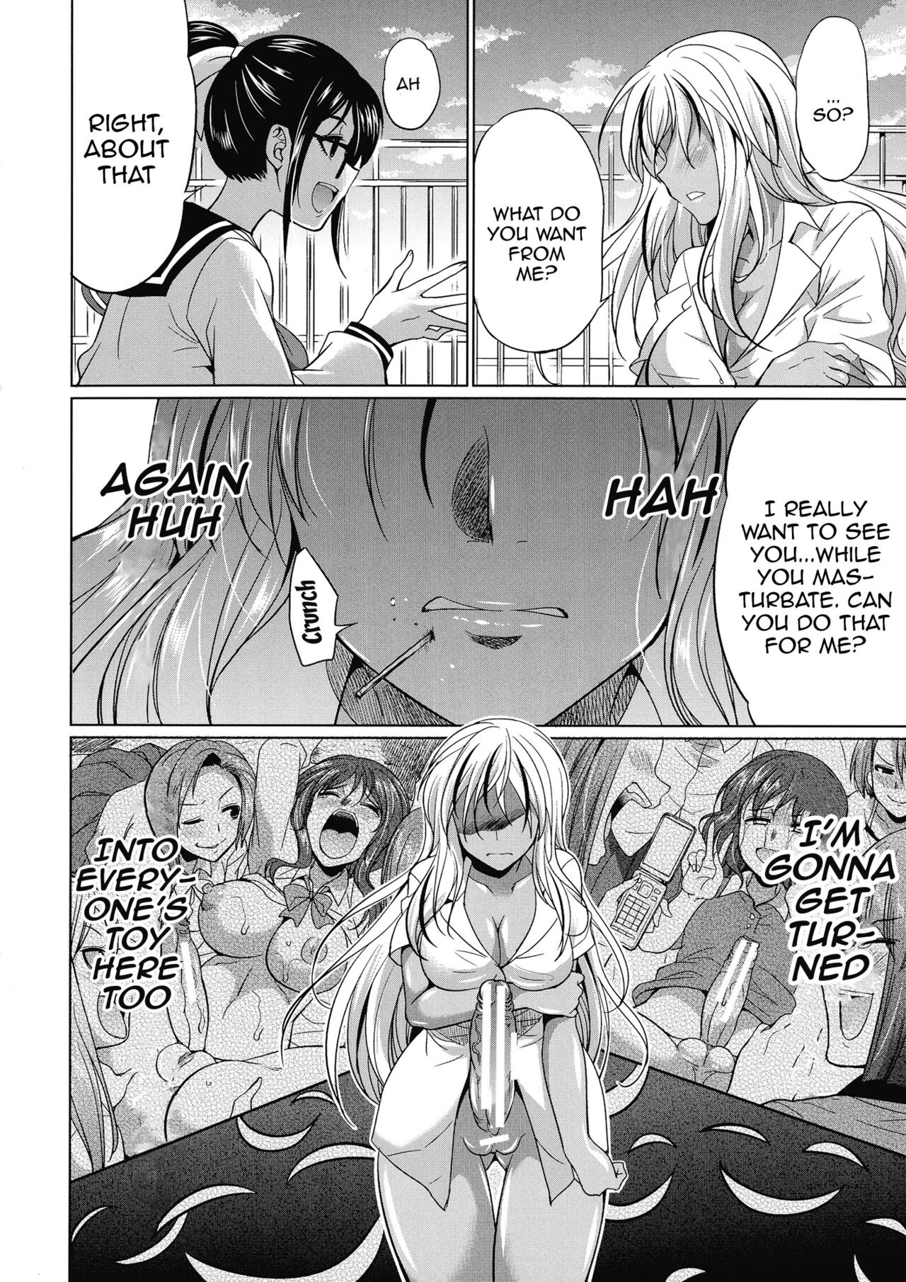 [Gekka Kaguya]Futanari Gal VS Bitch Shimai | Futanari Gal vs Bitch Sisters Ch. 1[English] {Doujins.com} [Digital] Page 21
