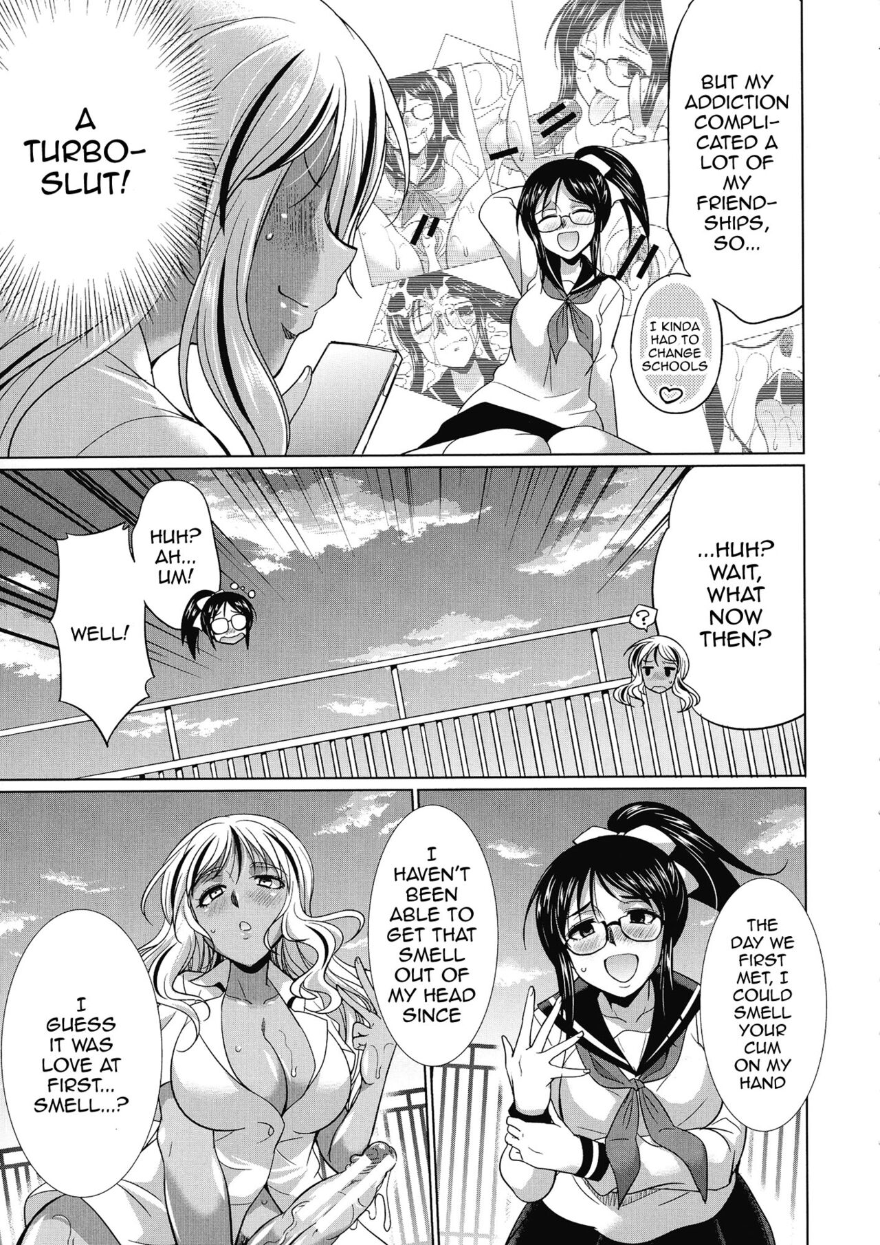 [Gekka Kaguya]Futanari Gal VS Bitch Shimai | Futanari Gal vs Bitch Sisters Ch. 1[English] {Doujins.com} [Digital] Page 30