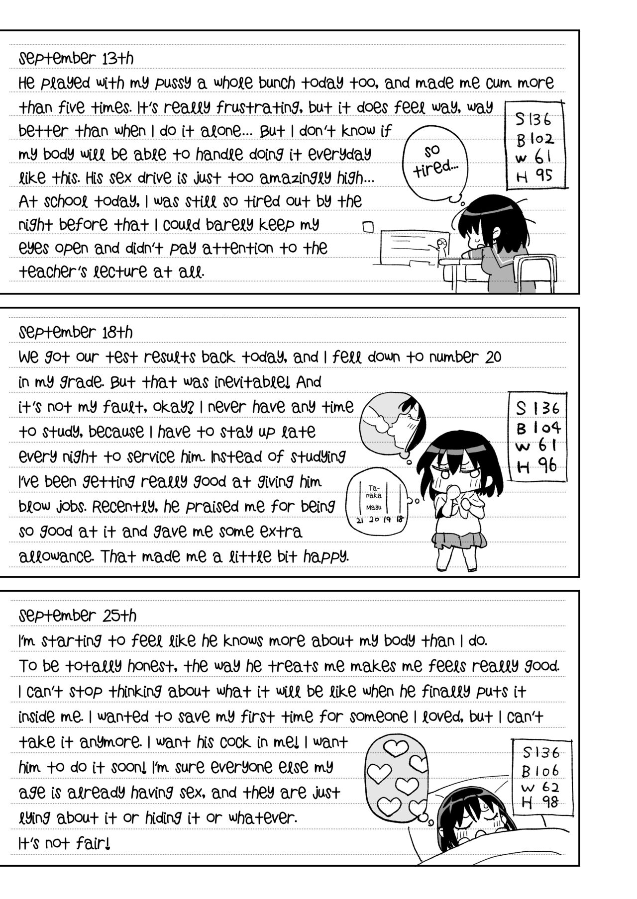 [Meshikutteneru. (Atage)]11-gatsu 28-nichi Atarashii Papa no Mono ni Narimashita. | November 28th: As of today, I belong to my new daddy![English] [The Unseelie Court] [Digital] Page 12