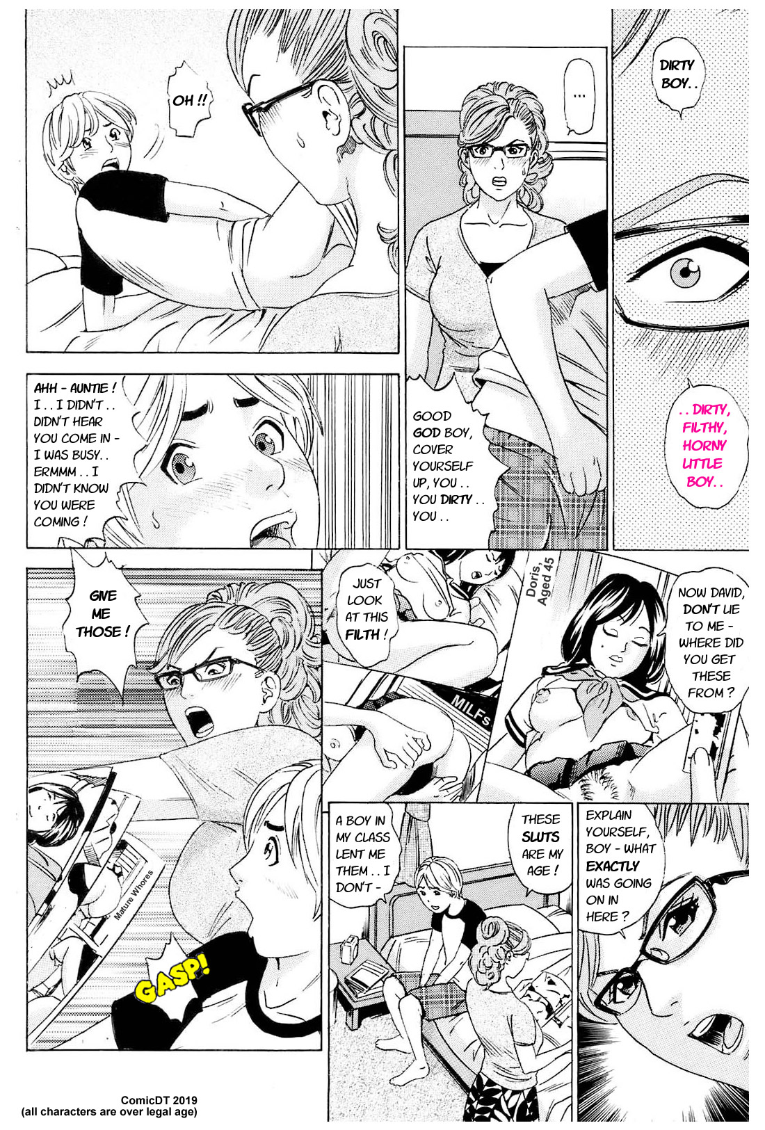 Auntie[English] [Rewrite] [ComicDT] Page 2