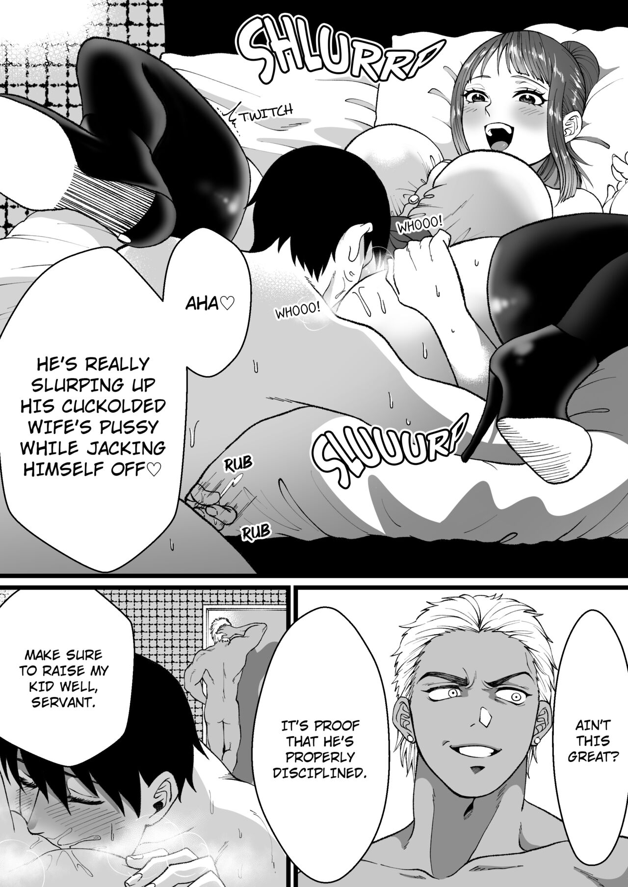 [Mr. Hokke (Mugicha World)]Tanshou Houkei wa Okotowari na Sekai | A World Where Small, Phimosis Cocks Are Hated[English] Page 32