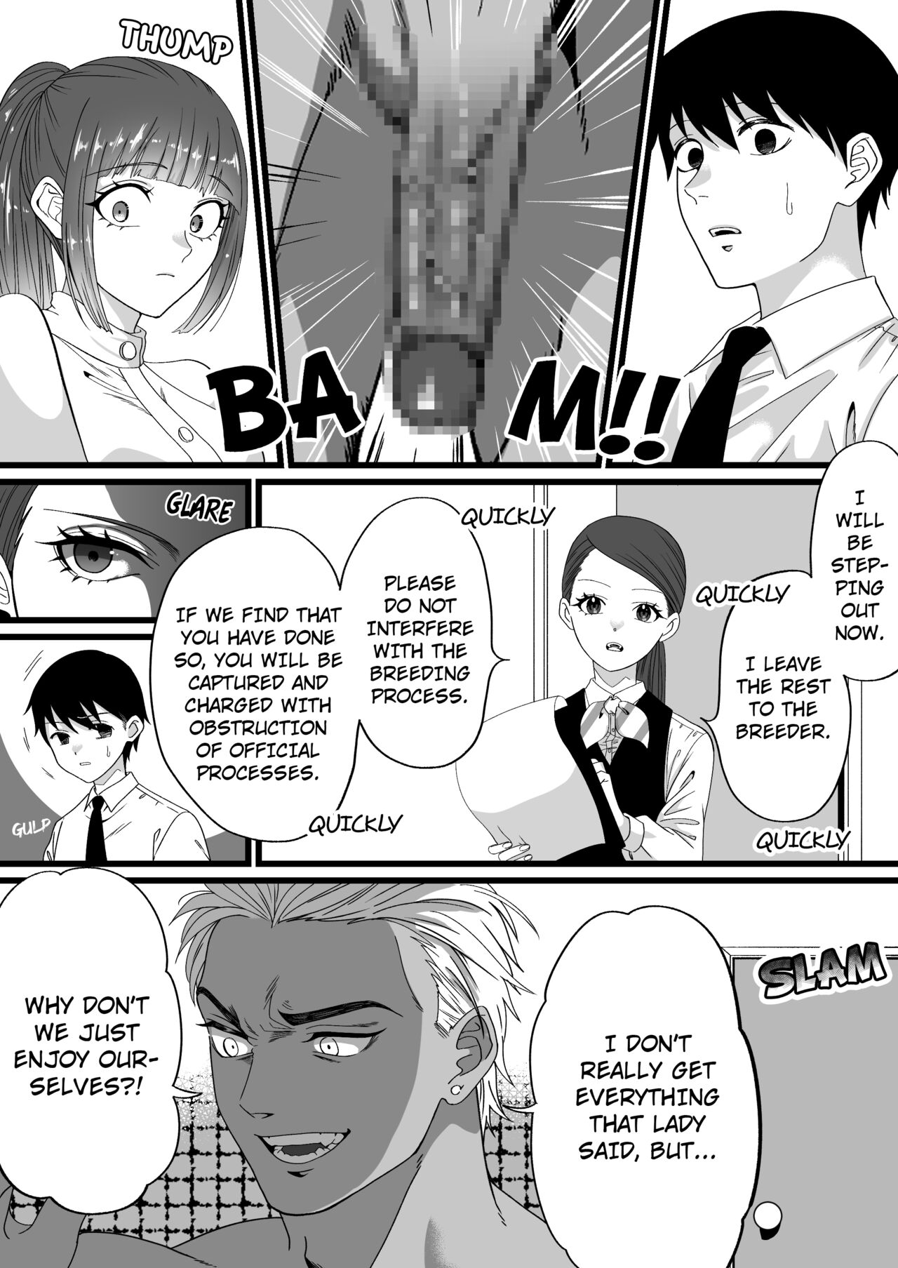 [Mr. Hokke (Mugicha World)]Tanshou Houkei wa Okotowari na Sekai | A World Where Small, Phimosis Cocks Are Hated[English] Page 7