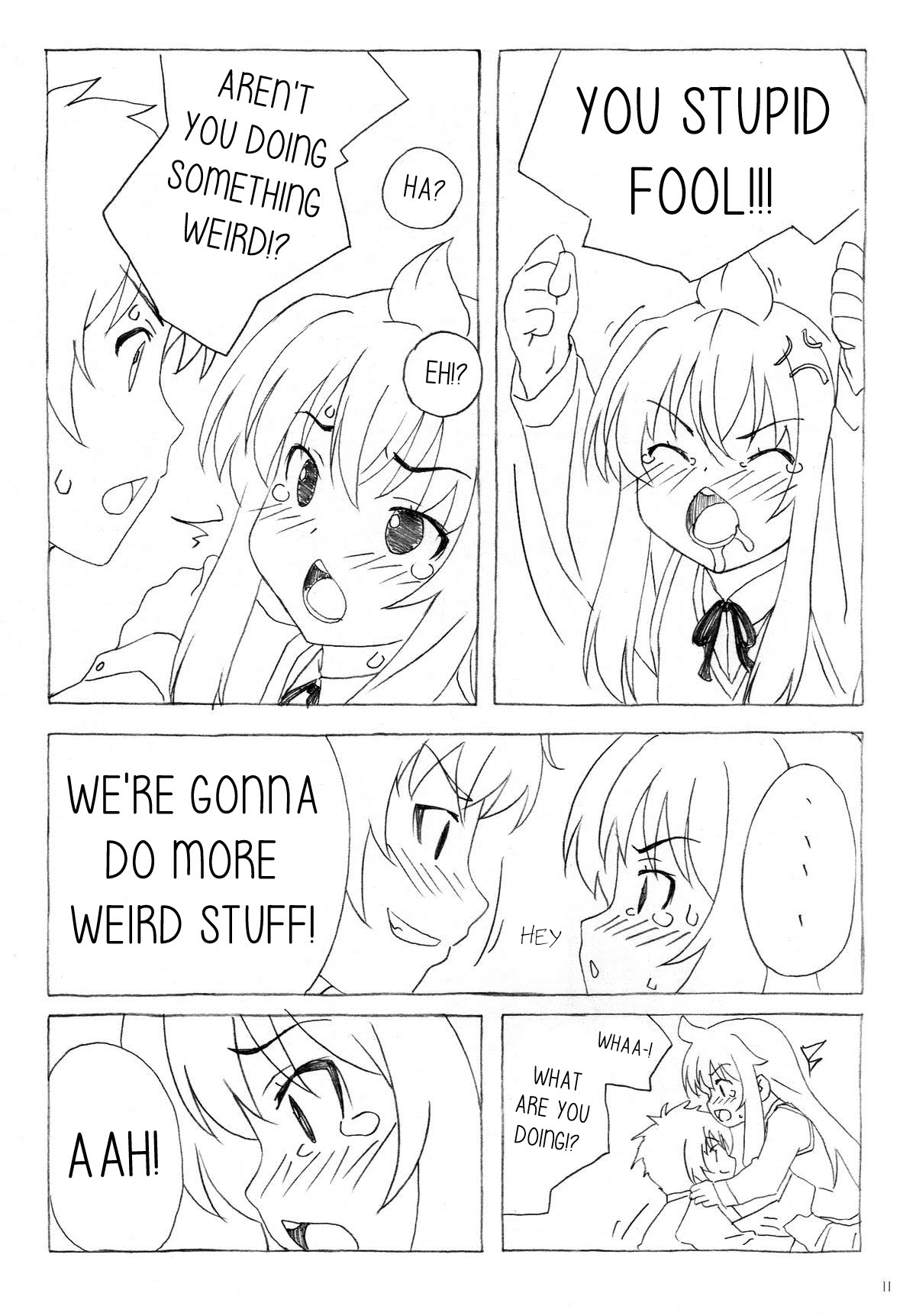 [Pag-Pag-Magu (Kuuchuu Yousai)]Minamike-Note(Minami-ke) [English] Page 10