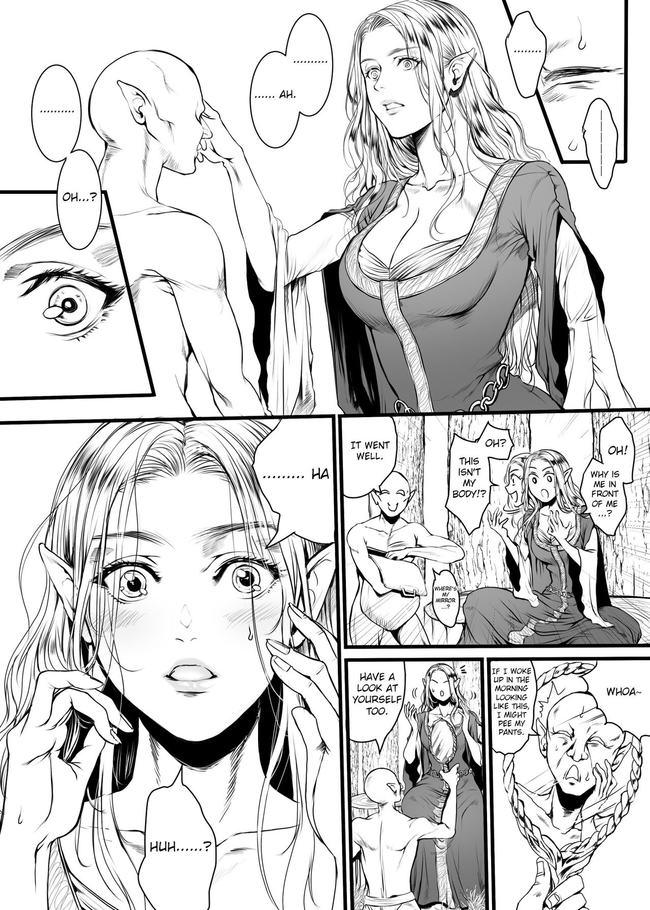 [10]Kansei wo Akiramta TSF Manga[English] [FC] Page 3
