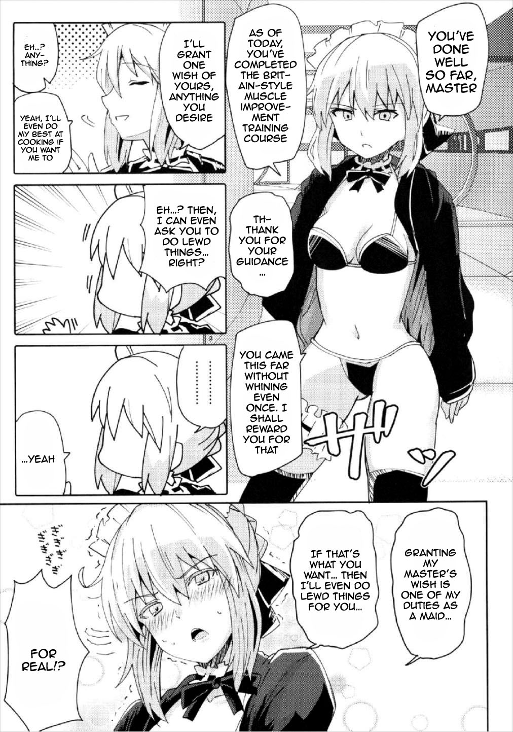 (COMIC1☆12) [Atelier Stars (Arito Arayuru, yozo)]Dosukebe Saber Wars 2 | Perverted Saber Wars 2(Fate/Grand Order) [English] {Doujins.com} Page 4