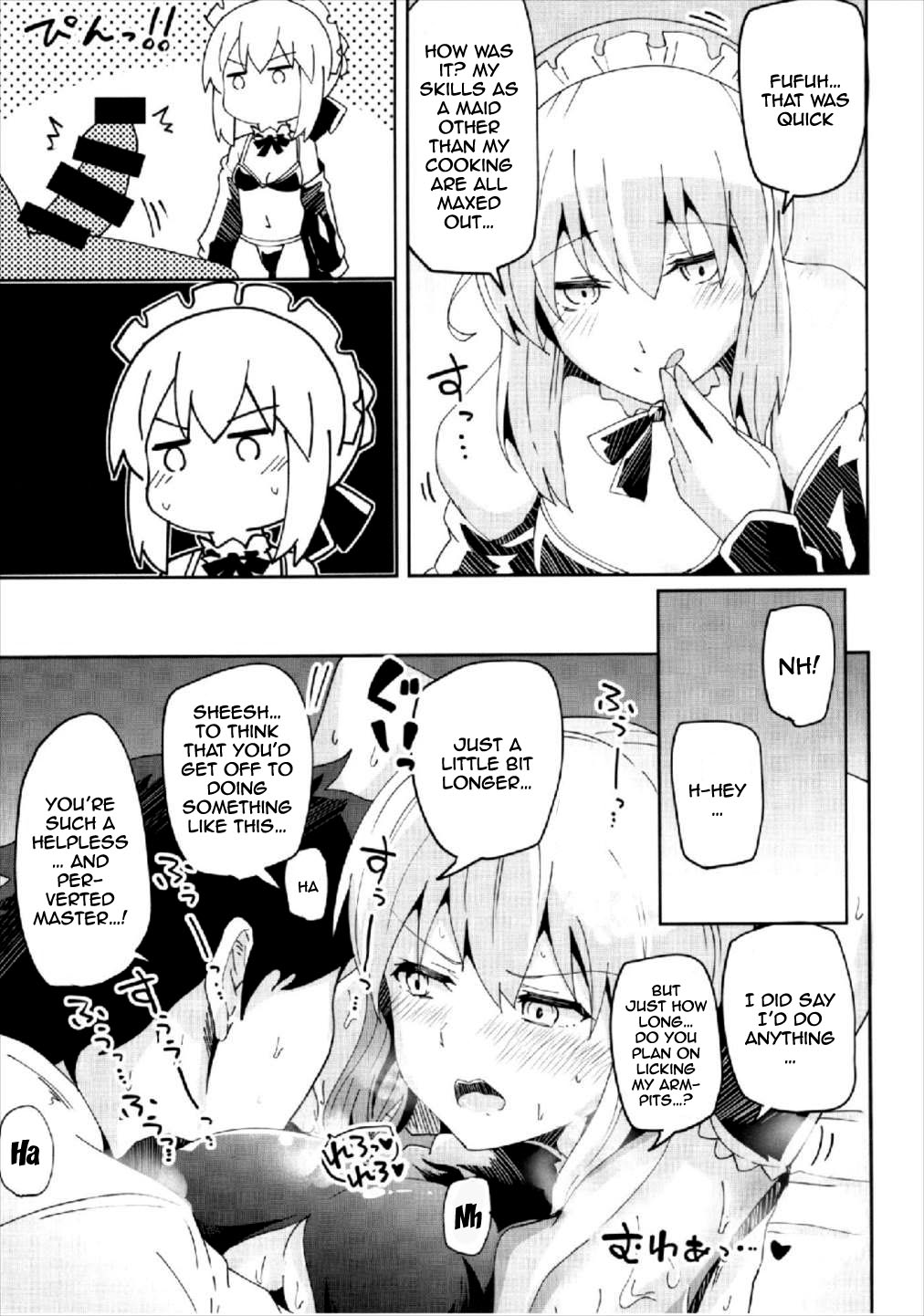 (COMIC1☆12) [Atelier Stars (Arito Arayuru, yozo)]Dosukebe Saber Wars 2 | Perverted Saber Wars 2(Fate/Grand Order) [English] {Doujins.com} Page 8