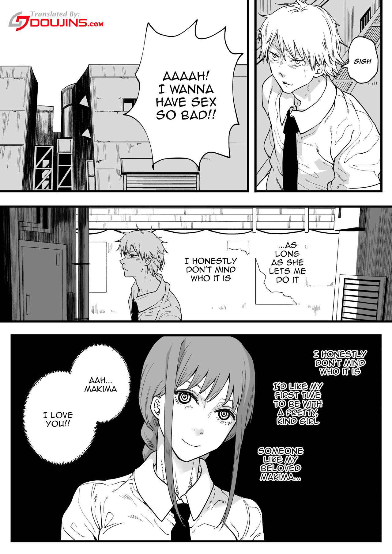[Samurai Ninja GREENTEA]Shitsurakuen | Paradise Lost(Chainsaw Man) [English] {Doujins.com} Page 2