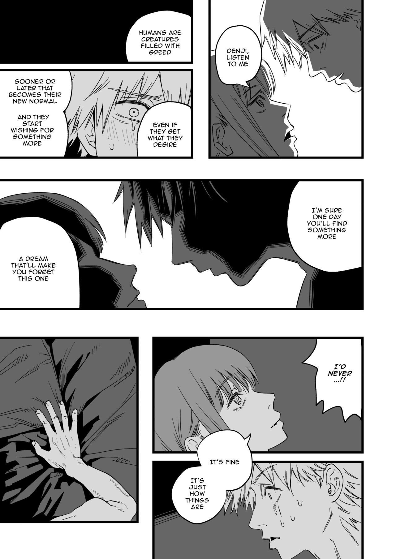[Samurai Ninja GREENTEA]Shitsurakuen | Paradise Lost(Chainsaw Man) [English] {Doujins.com} Page 40