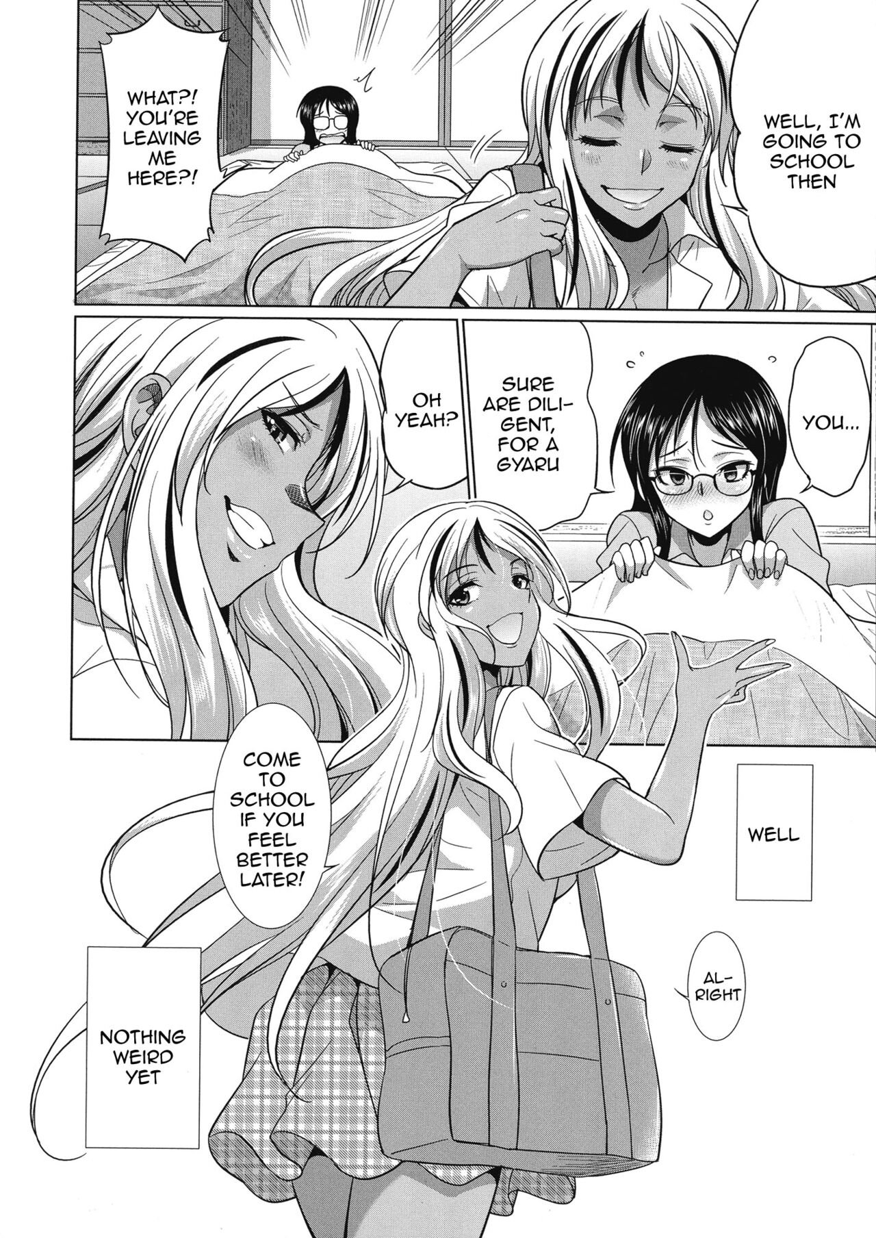 [Gekka Kaguya]Futanari Gal VS Bitch Shimai | Futanari Gal vs Bitch Sisters Ch. 1-2[English] {Doujins.com} [Digital] Page 59