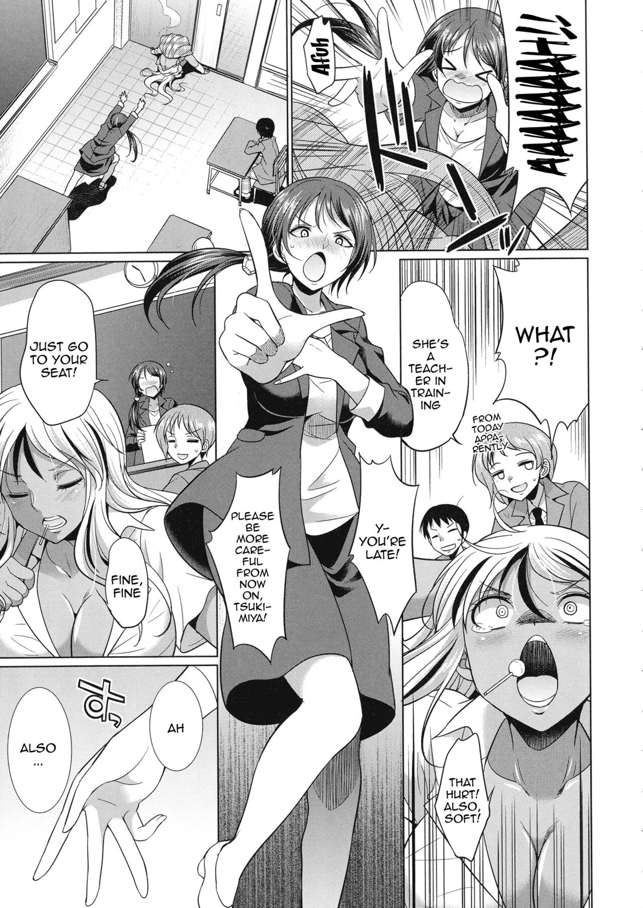 [Gekka Kaguya]Futanari Gal VS Bitch Shimai | Futanari Gal vs Bitch Sisters Ch. 1-2[English] {Doujins.com} [Digital] Page 62