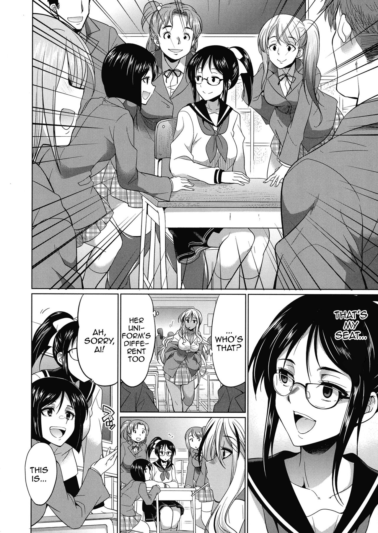 [Gekka Kaguya]Futanari Gal VS Bitch Shimai | Futanari Gal vs Bitch Sisters Ch. 1-2[English] {Doujins.com} [Digital] Page 9