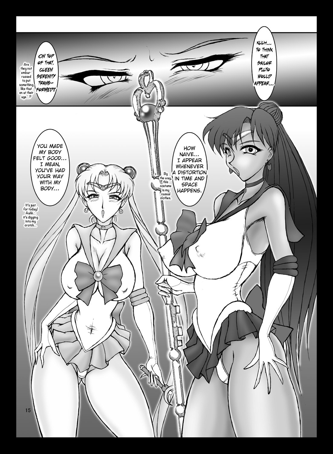 [Taiyoukei Kaihatsu Kikou (Marubayashi Shumaru)]Meioh Kanraku(Bishoujo Senshi Sailor Moon) [English] [Digital] Page 14