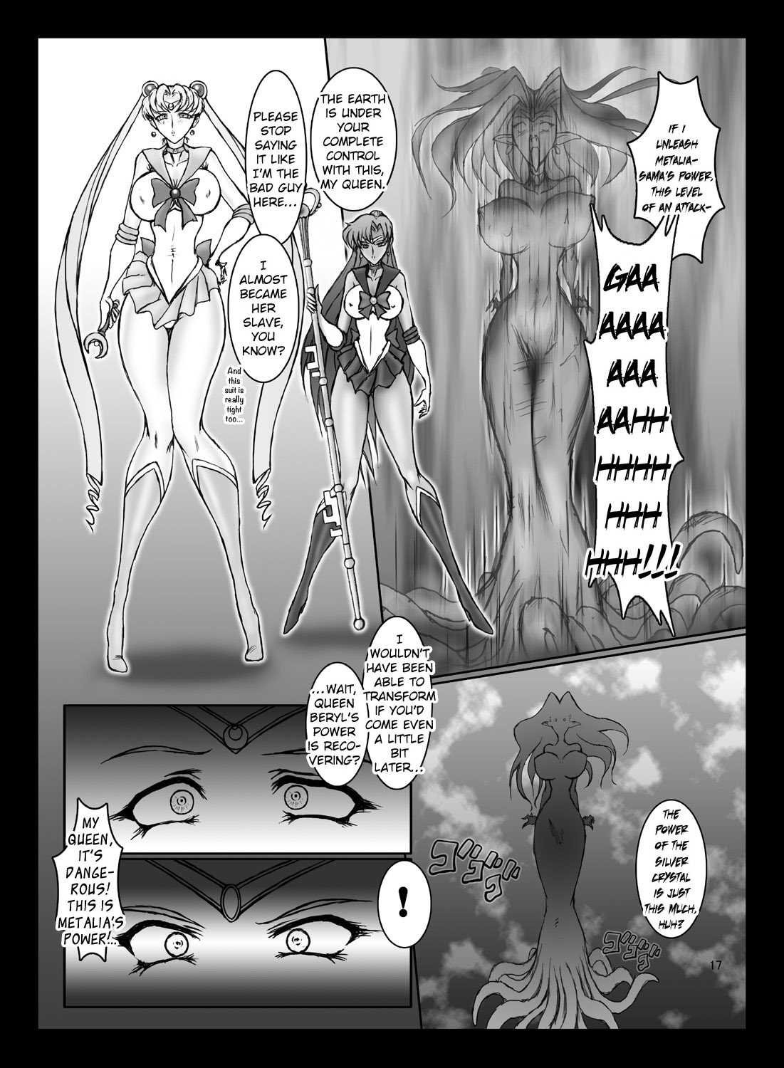 [Taiyoukei Kaihatsu Kikou (Marubayashi Shumaru)]Meioh Kanraku(Bishoujo Senshi Sailor Moon) [English] [Digital] Page 16