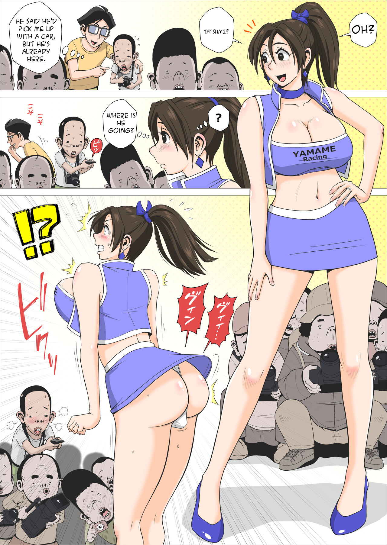 [Falcon115 (Forester)]Ero Hitozuma Companion to Doutei Cameraman-kun | The Perverted Wife and The Virgin Cameraman[English] Page 4